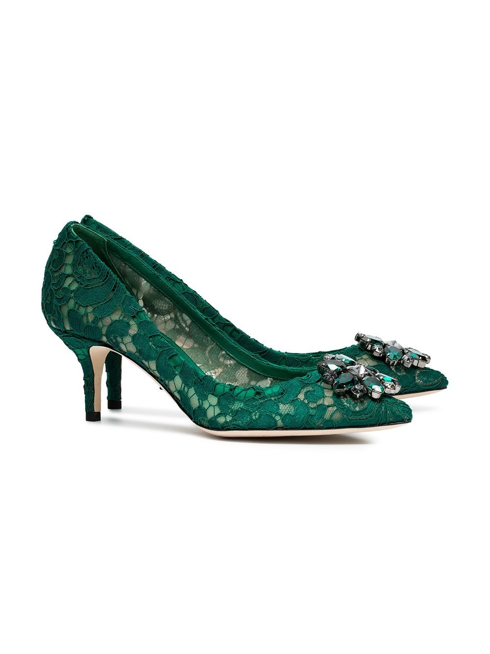 Bellucci lace pumps - 2