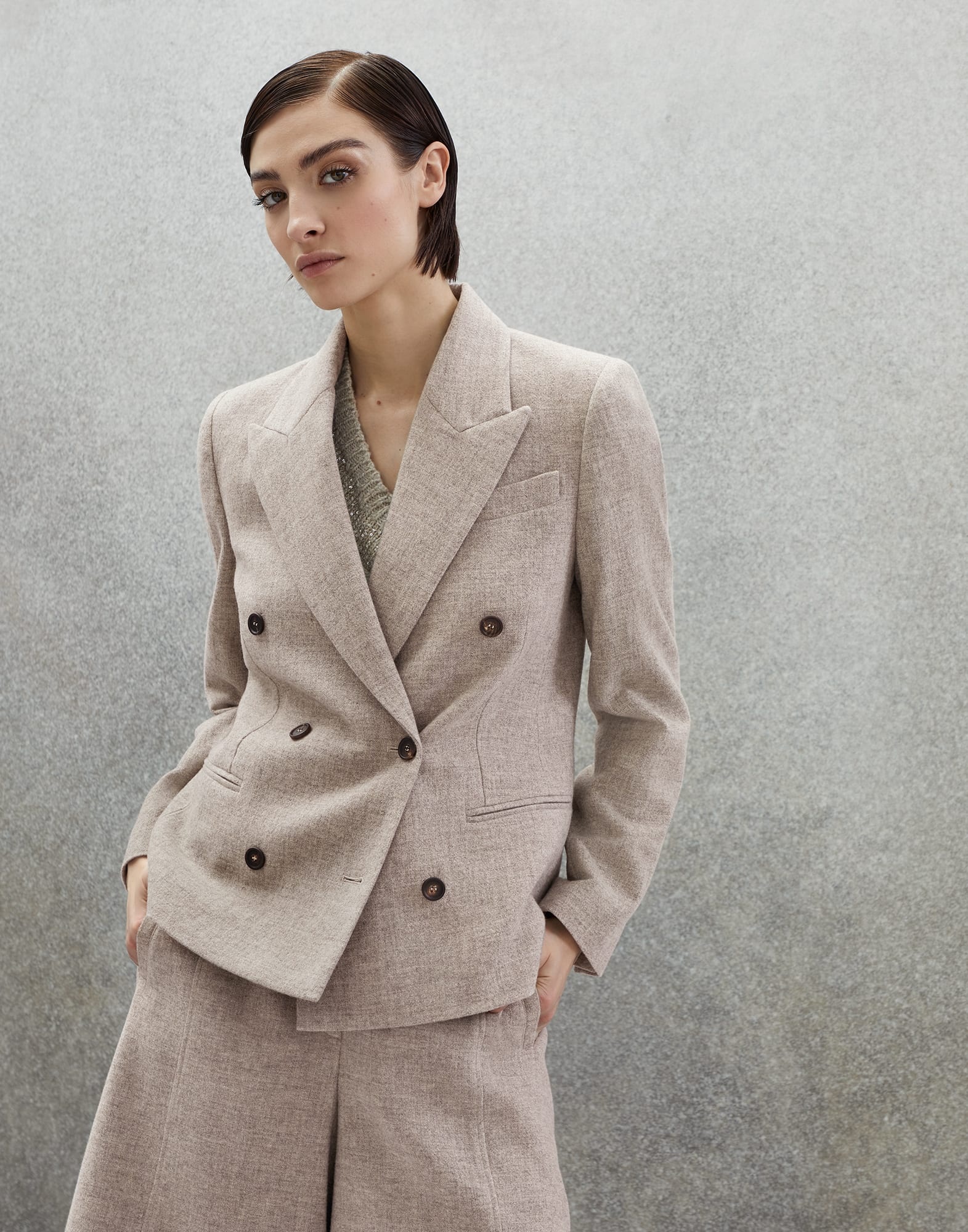 Yak blazer with monili - 1