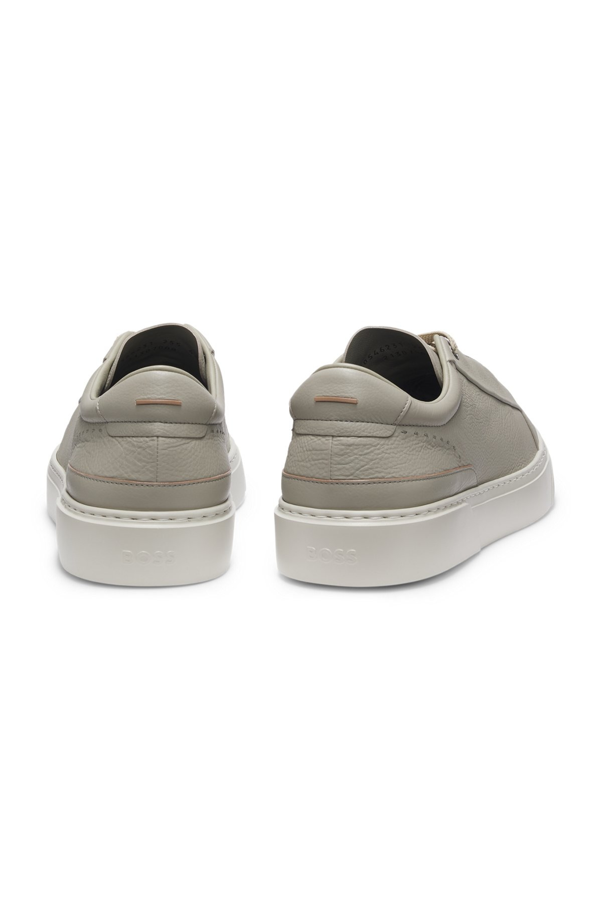 GARY GRAINED-LEATHER TRAINERS WITH XL EXTRALIGHT® OUTSOLE - 5
