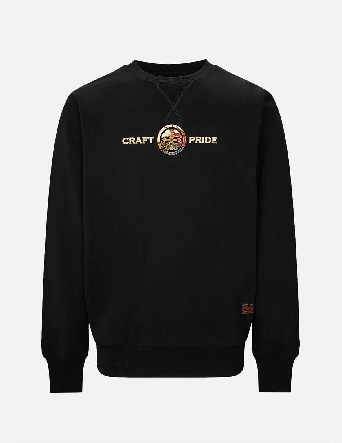GRADATED DRAGON-DUO DAICOCK PRINT SWEATSHIRT - 1