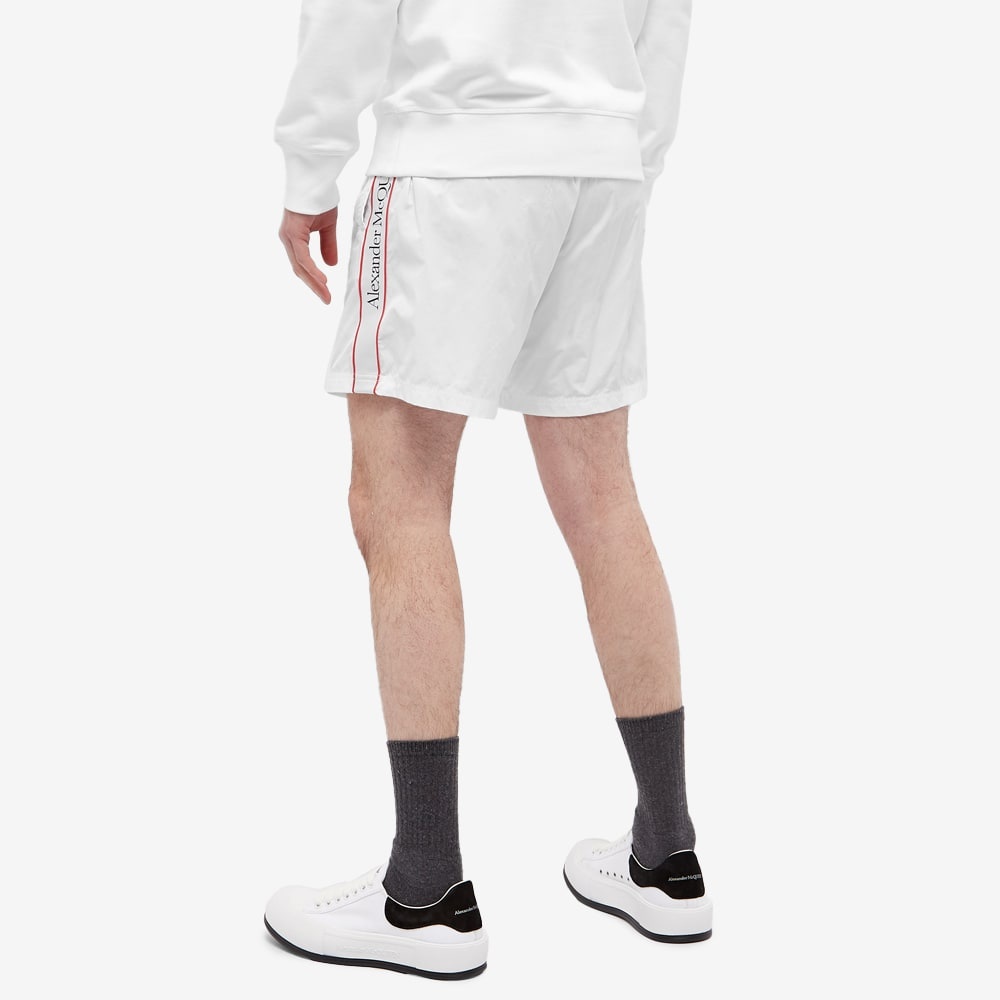 Alexander McQueen Side Stripe Swim Short - 5