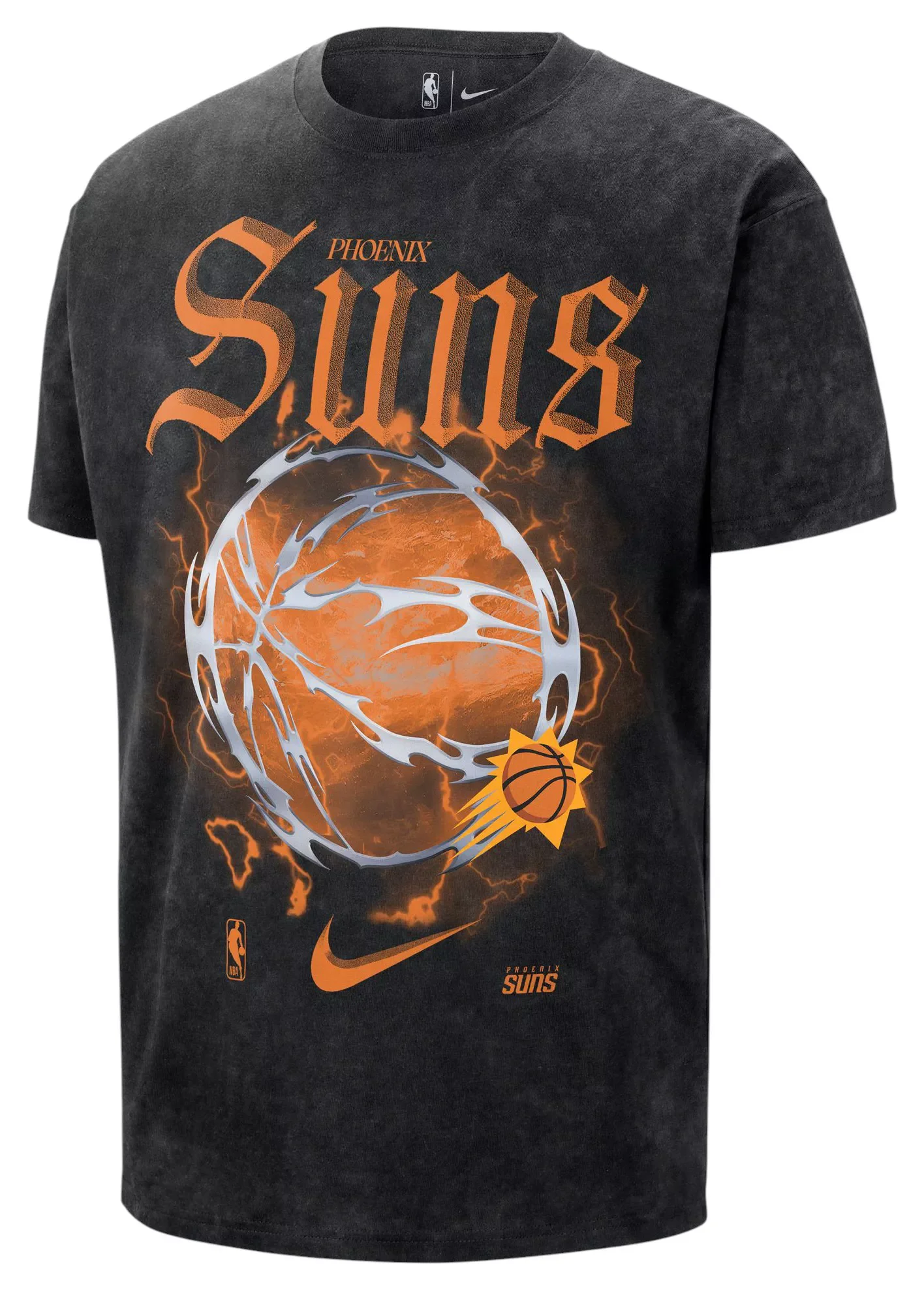 Nike Men's Phoenix Suns Black Halloween Max90 T-Shirt - 1