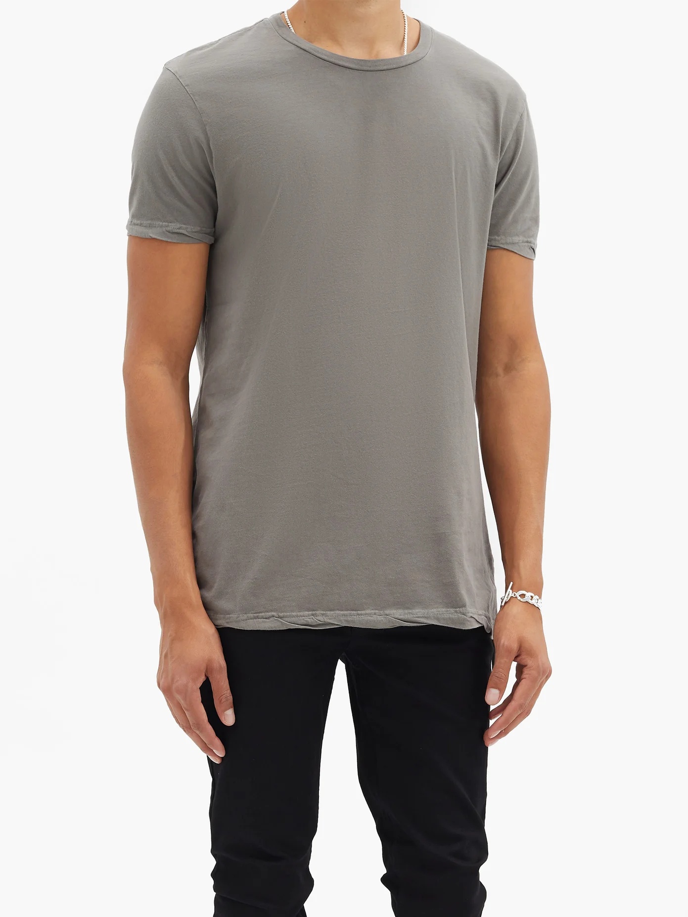 Seeing Lines cotton-jersey T-shirt - 6