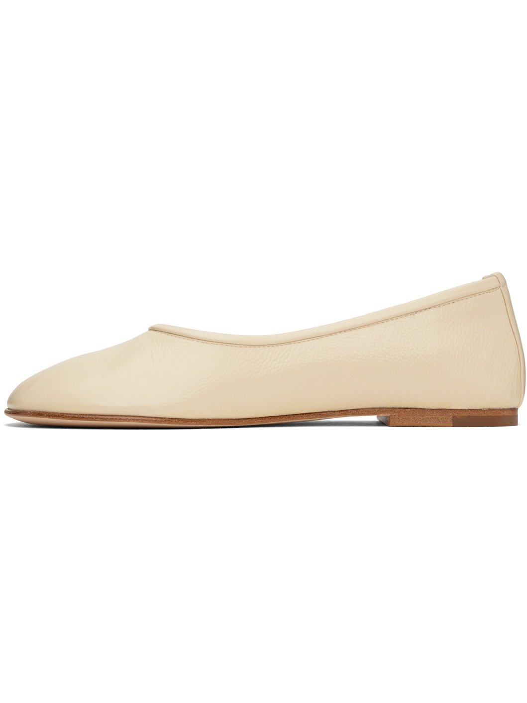 Beige Rina Ballerina Flats - 3