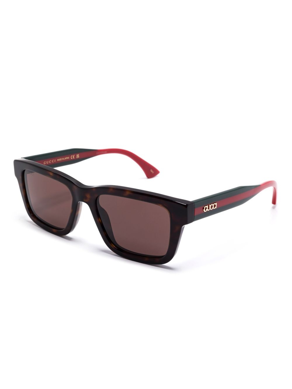 rectangule-frame sunglasses - 2