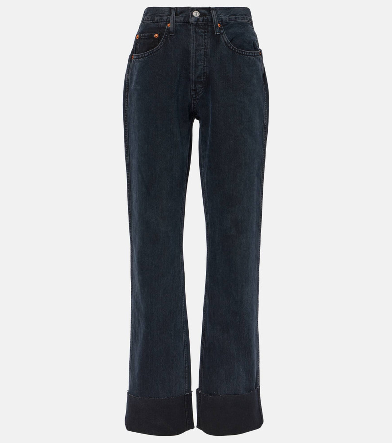 High-rise straight jeans - 1