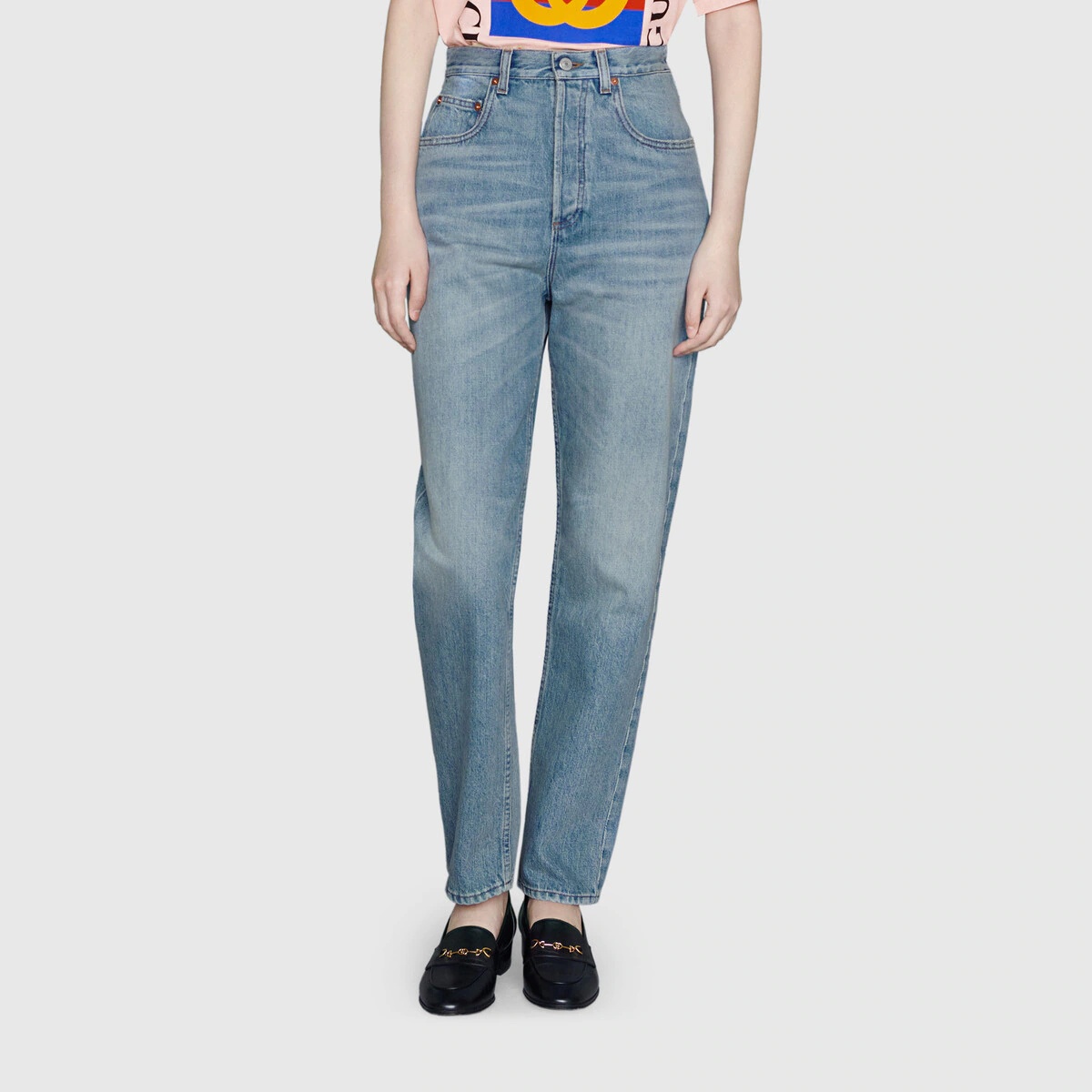 Gucci Les Pommes denim pant - 3