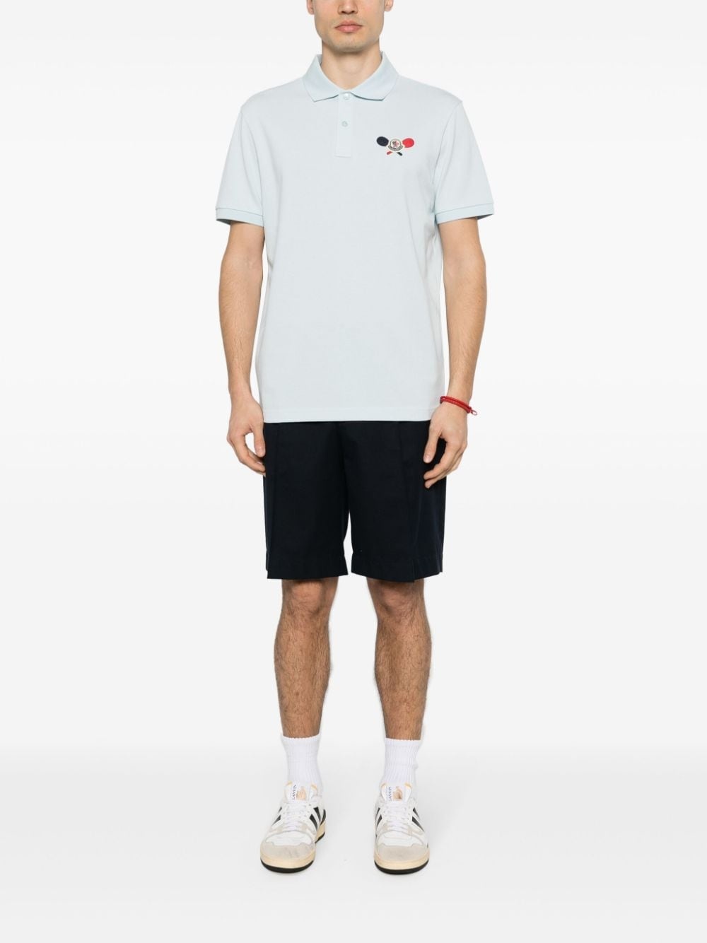 appliquÃ©-logo polo shirt - 2