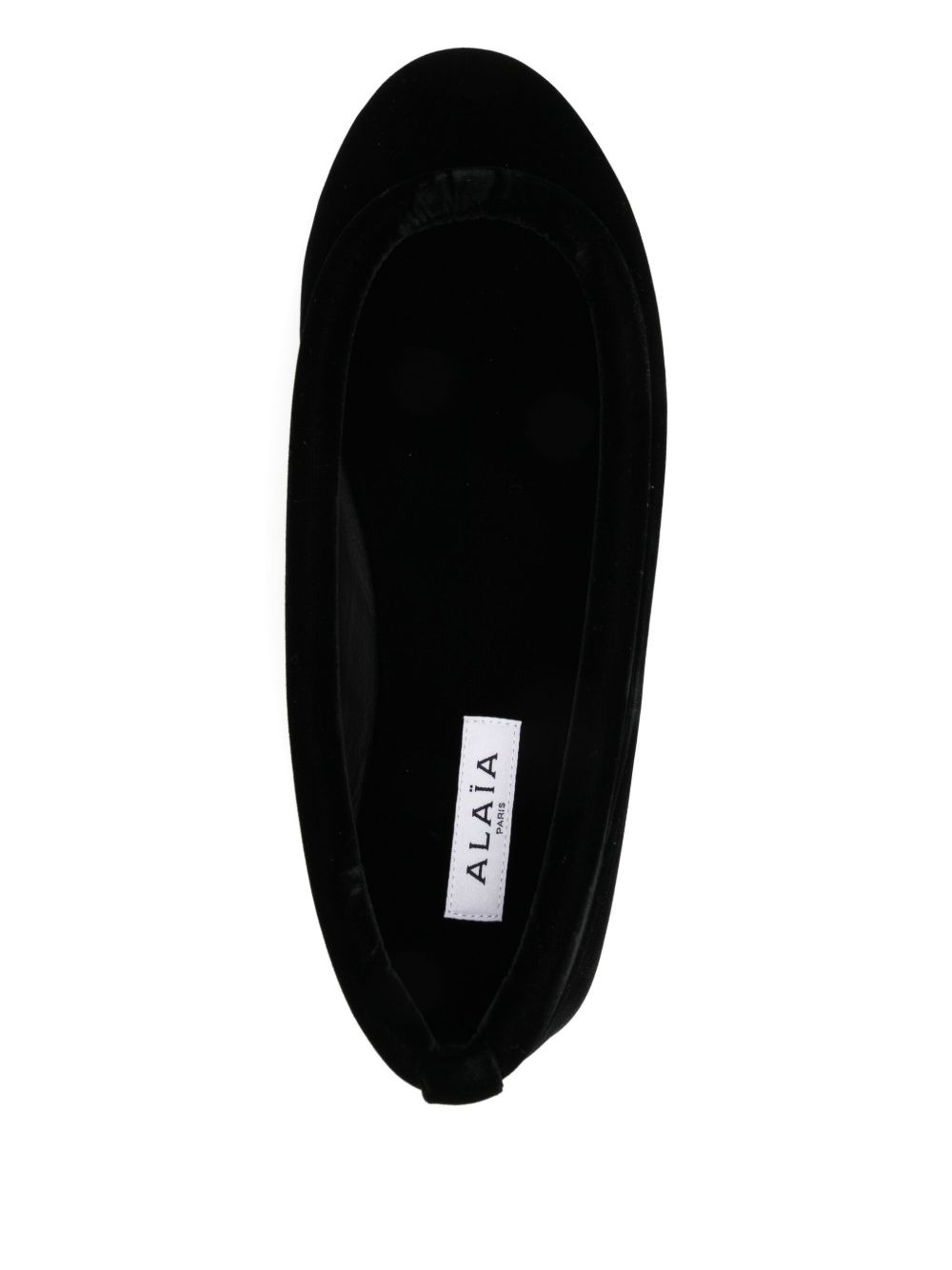 velvet ballet flats - 4