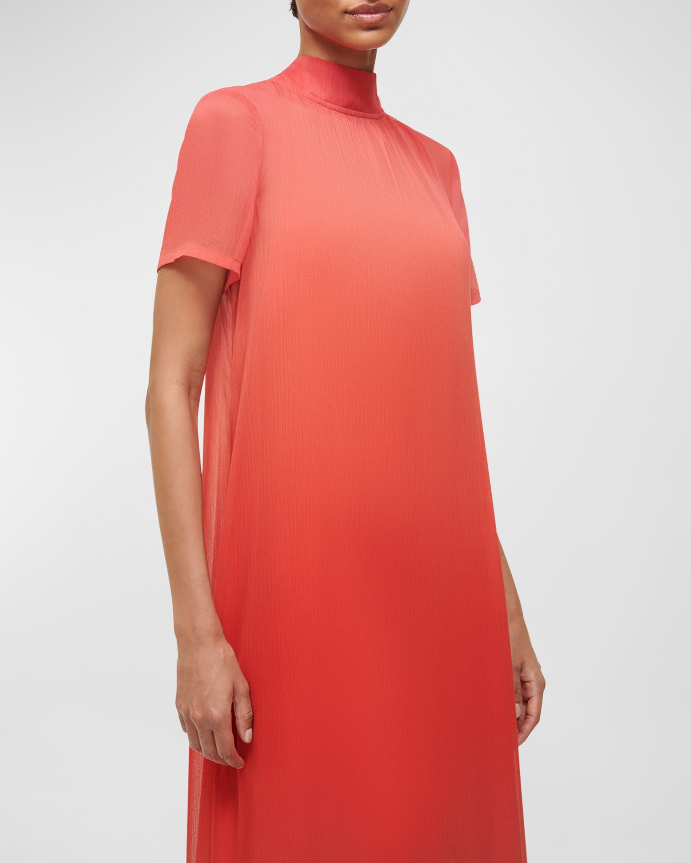 Calluna Ombré Neck-Tie Maxi Dress - 6