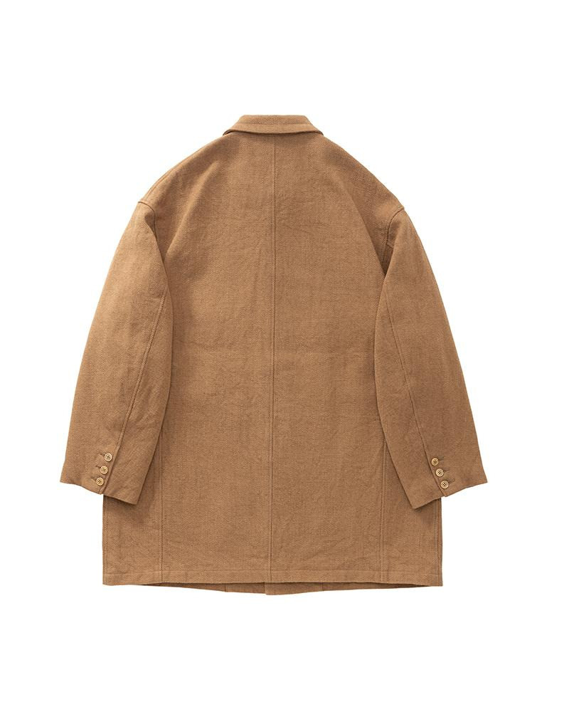 visvim MIES COAT BEIGE outlook