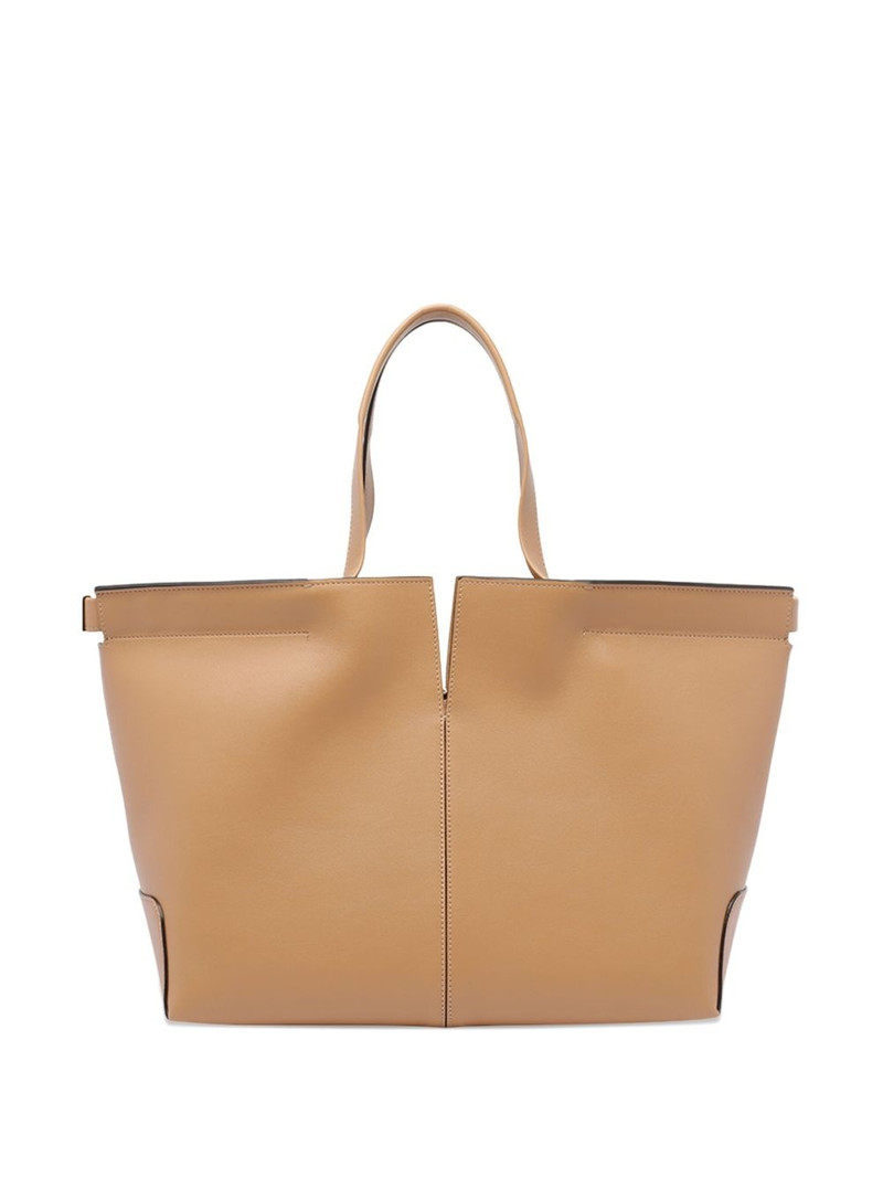 Tod's double-handle leather tote bag outlook
