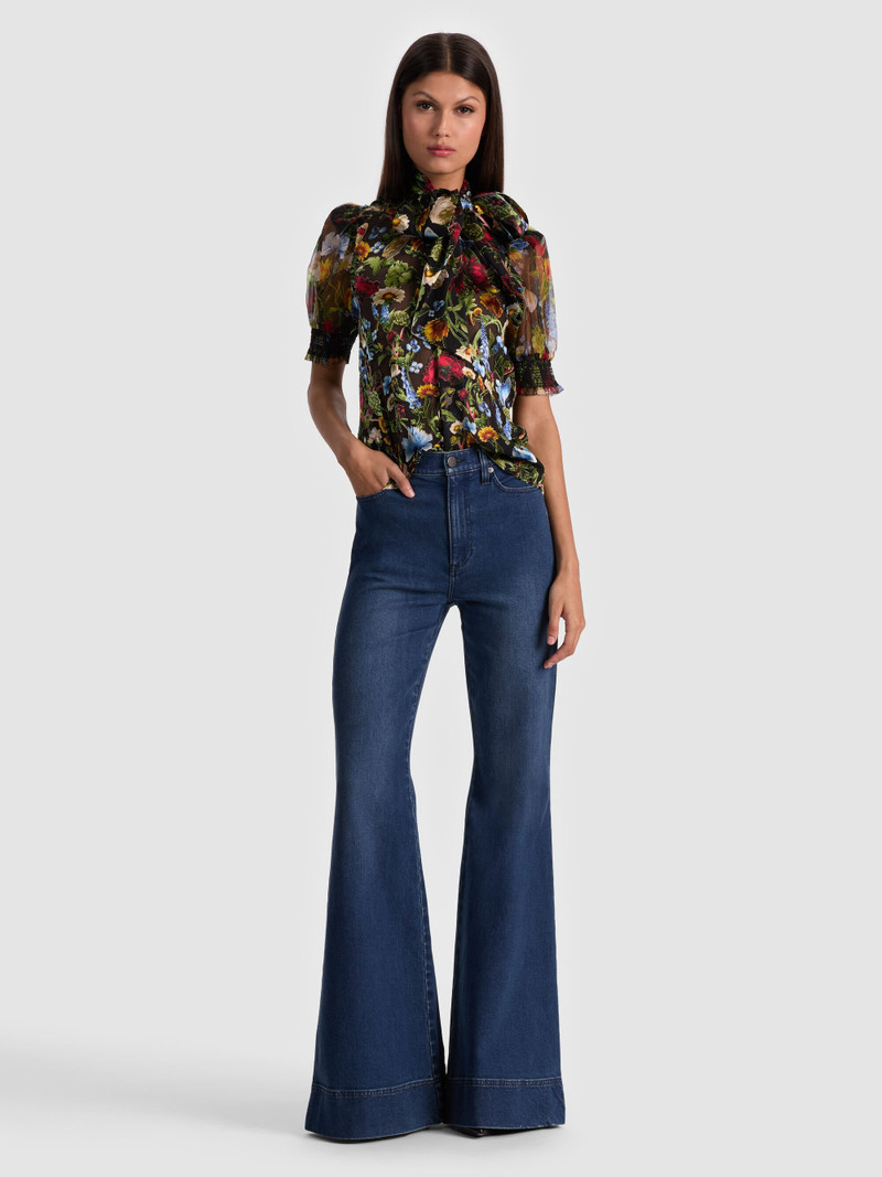 BRENTLEY PUFF SLEEVE BLOUSE 3