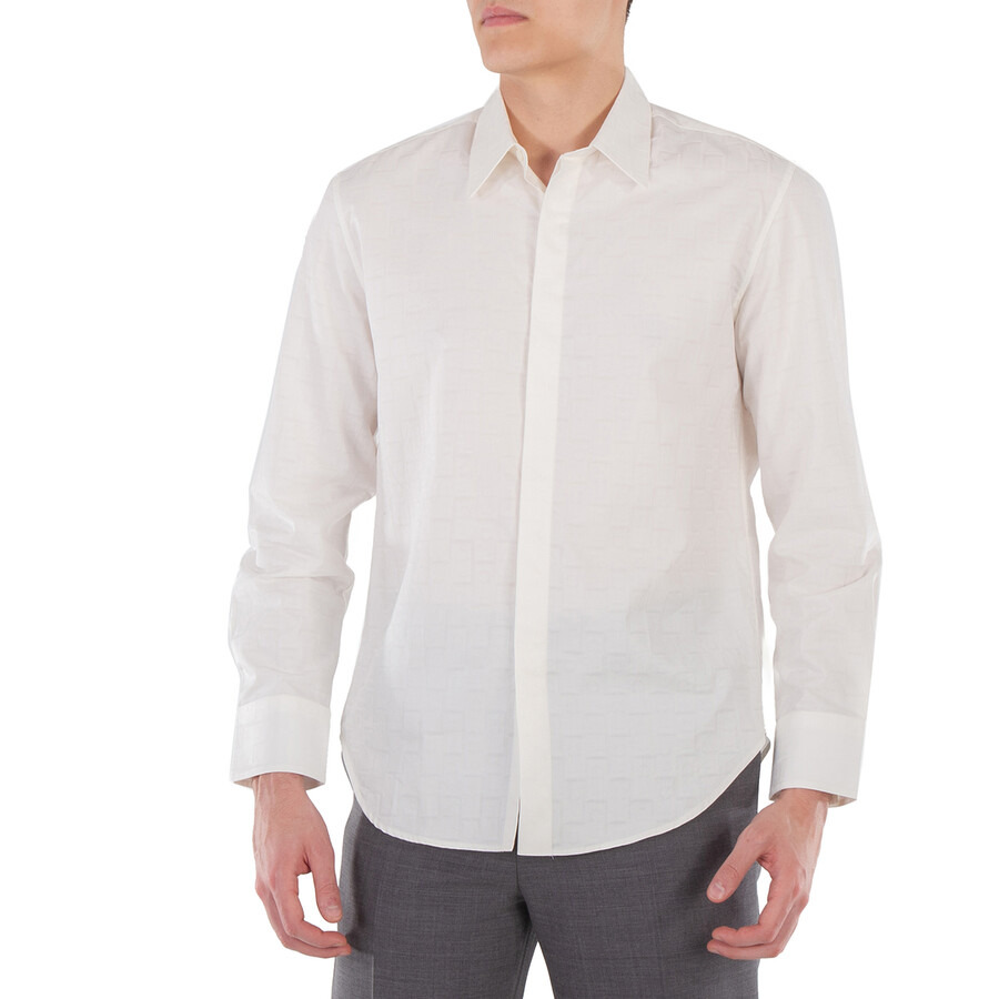 Ferragamo Long Sleeved Gancini Monogram Shirt - 2