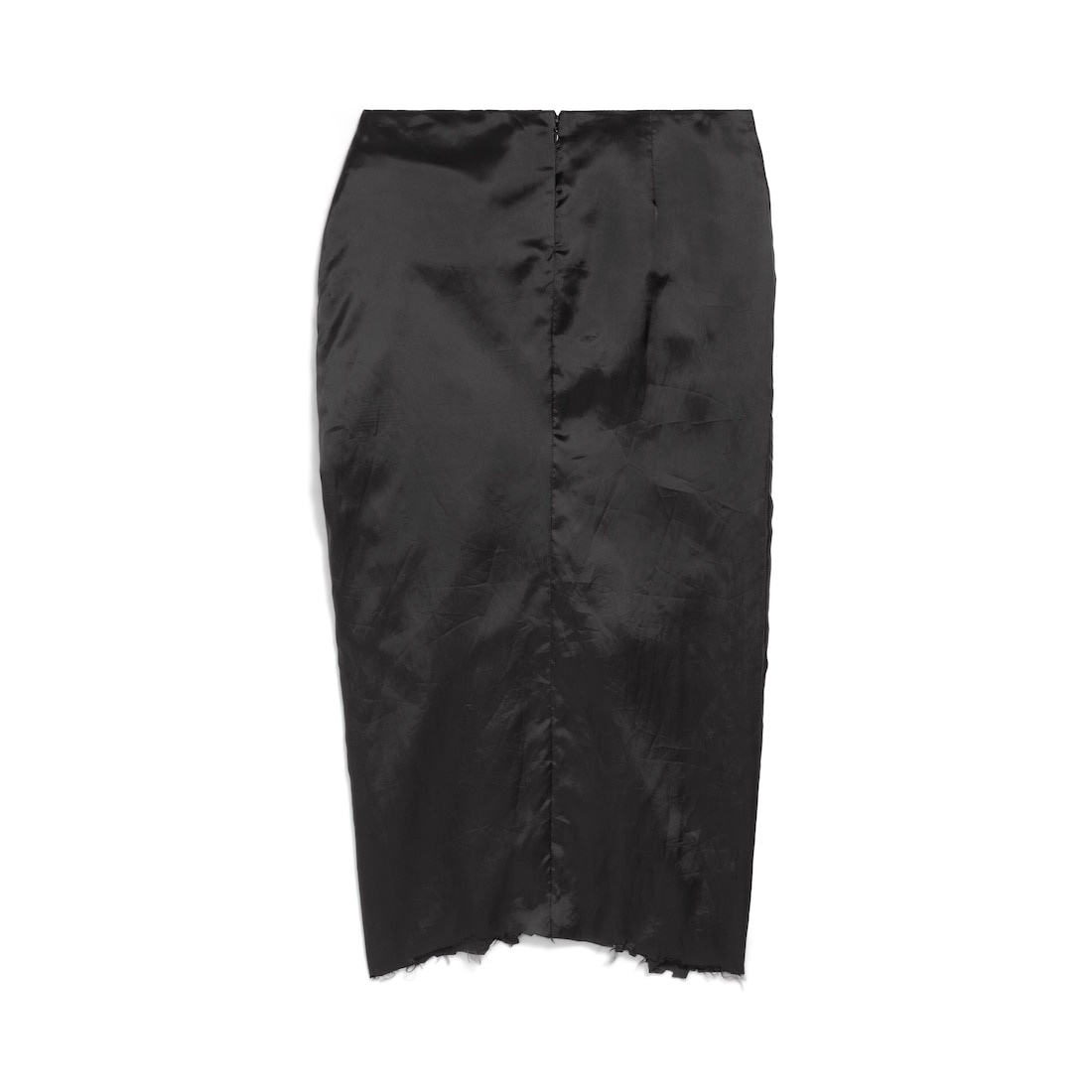 Women's Draped Skirt in Black - 6