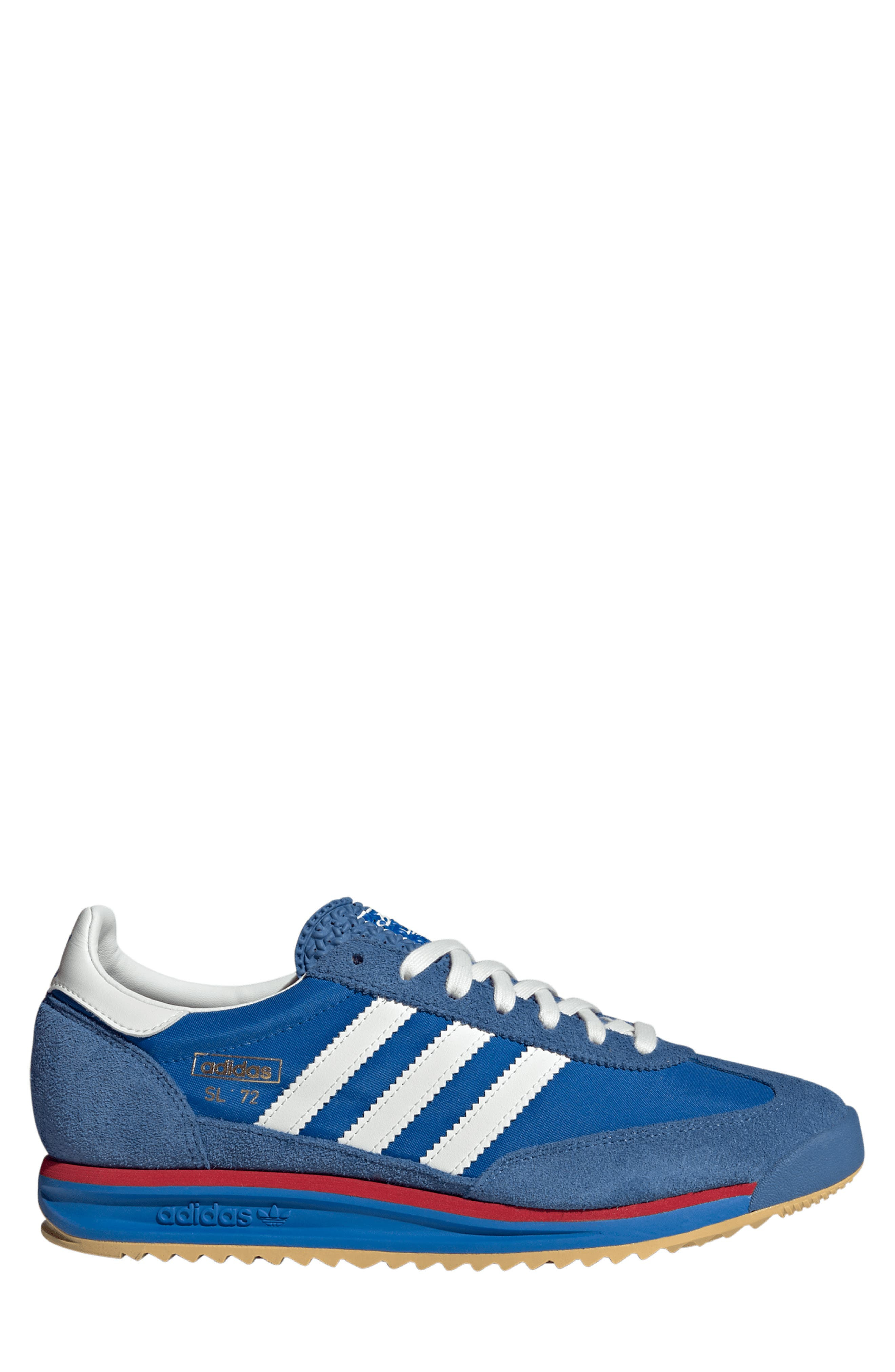 adidas Gender Inclusive SL 72 RS Sneaker in Blue/white/better Scarlet at Nordstrom - 3