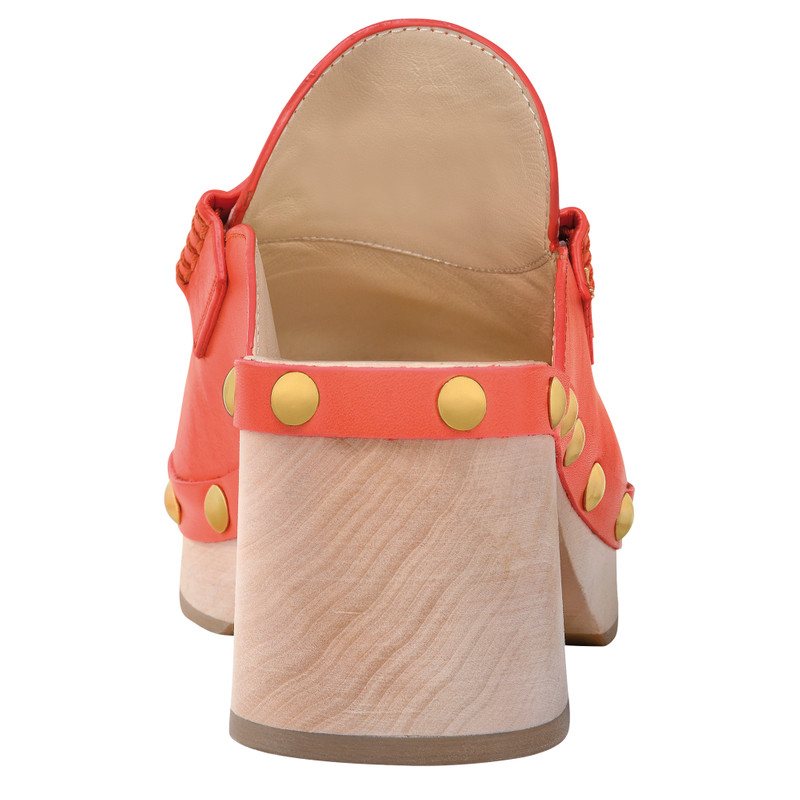 La Cigale Clogs Strawberry - Leather 4