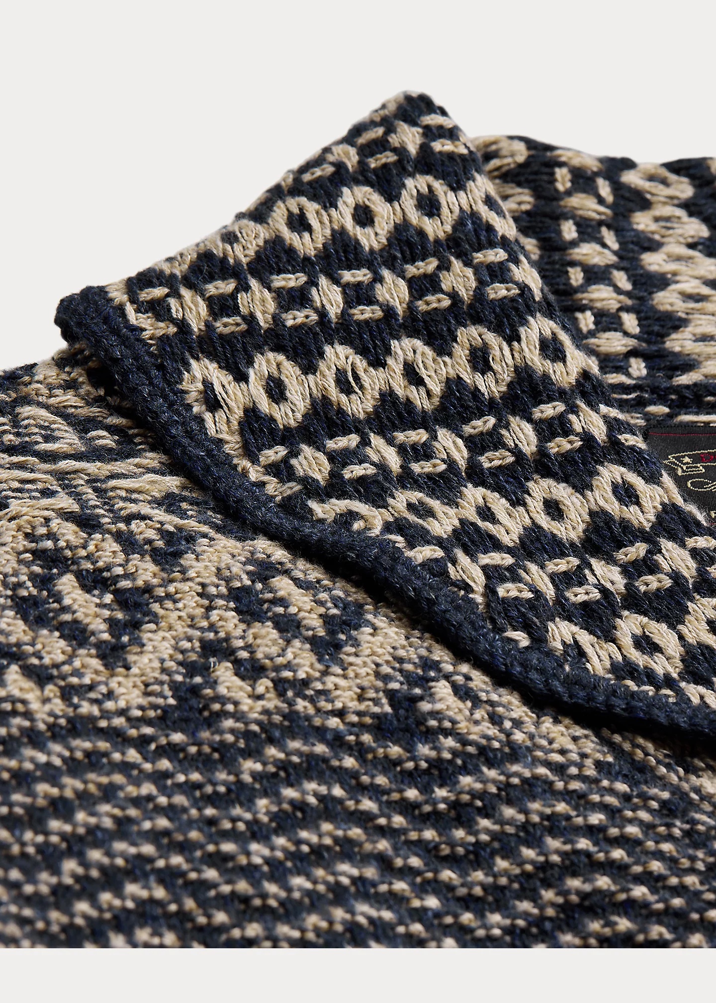 Cotton-Blend Shawl Cardigan - 5