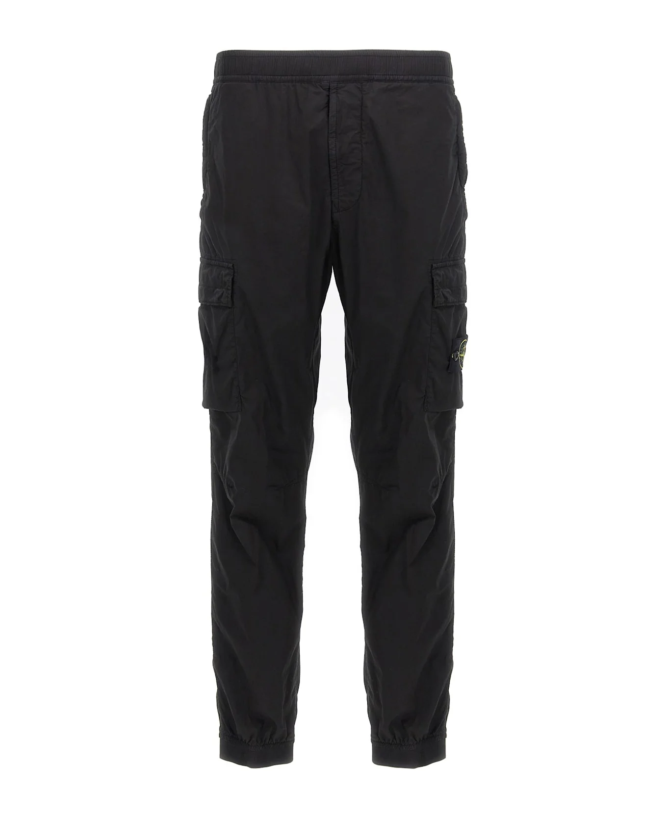 Logo Patch Cargo Pants - 1