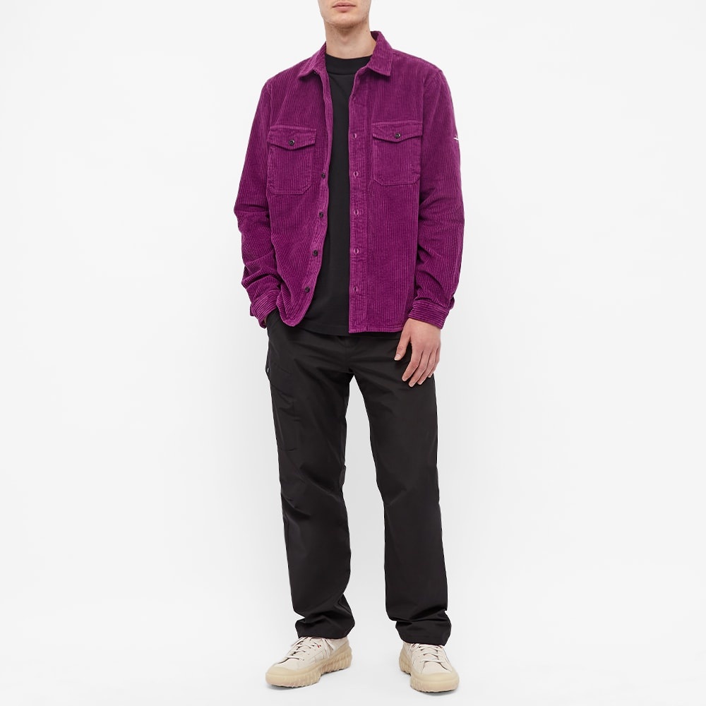 Stone Island Compass Sleeve Cord Shirt - 7