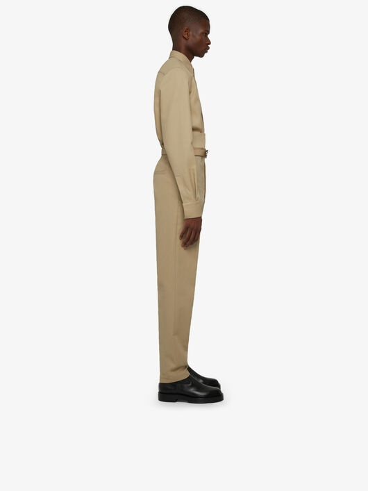 SHIRT IN GABARDINE WITH GRAPHIC POCKET - 3