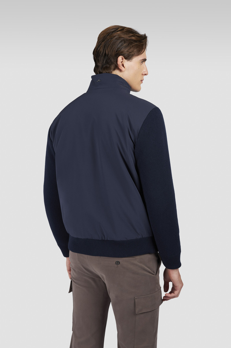 HYBRID JACKET IN WOOL AND CASHMERE WITH SUEDE AND TYPHOON® RE-4X4 STRETCH DETAILS 3