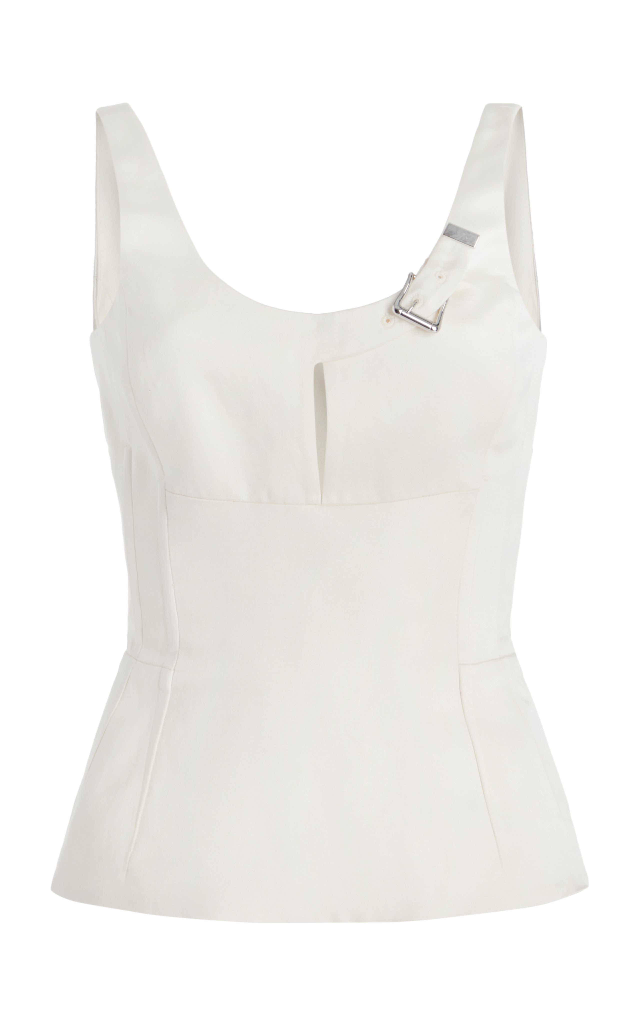 Avalon Top in Silk Linen - 1