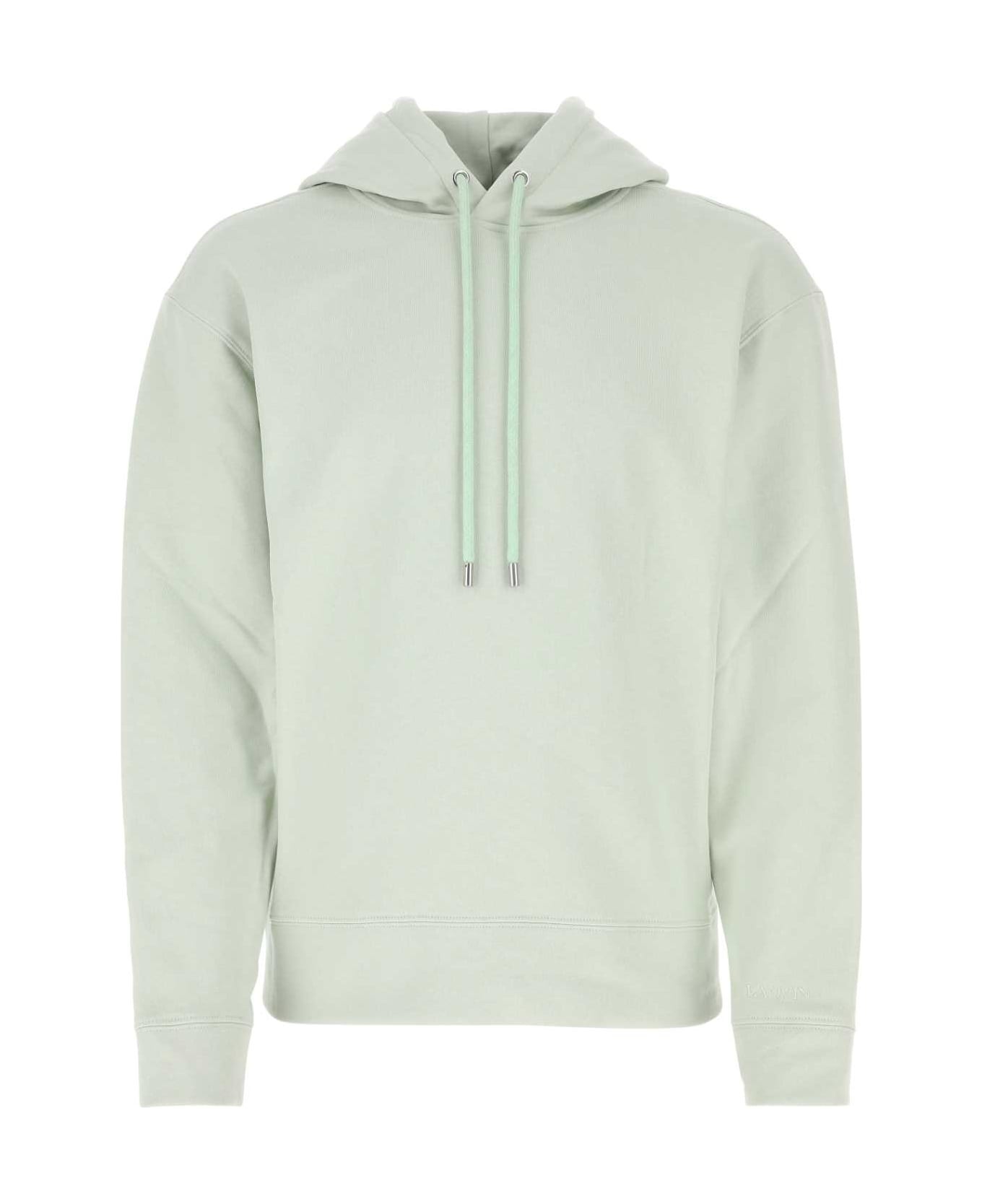 Mint Green Cotton Sweatshirt - 1