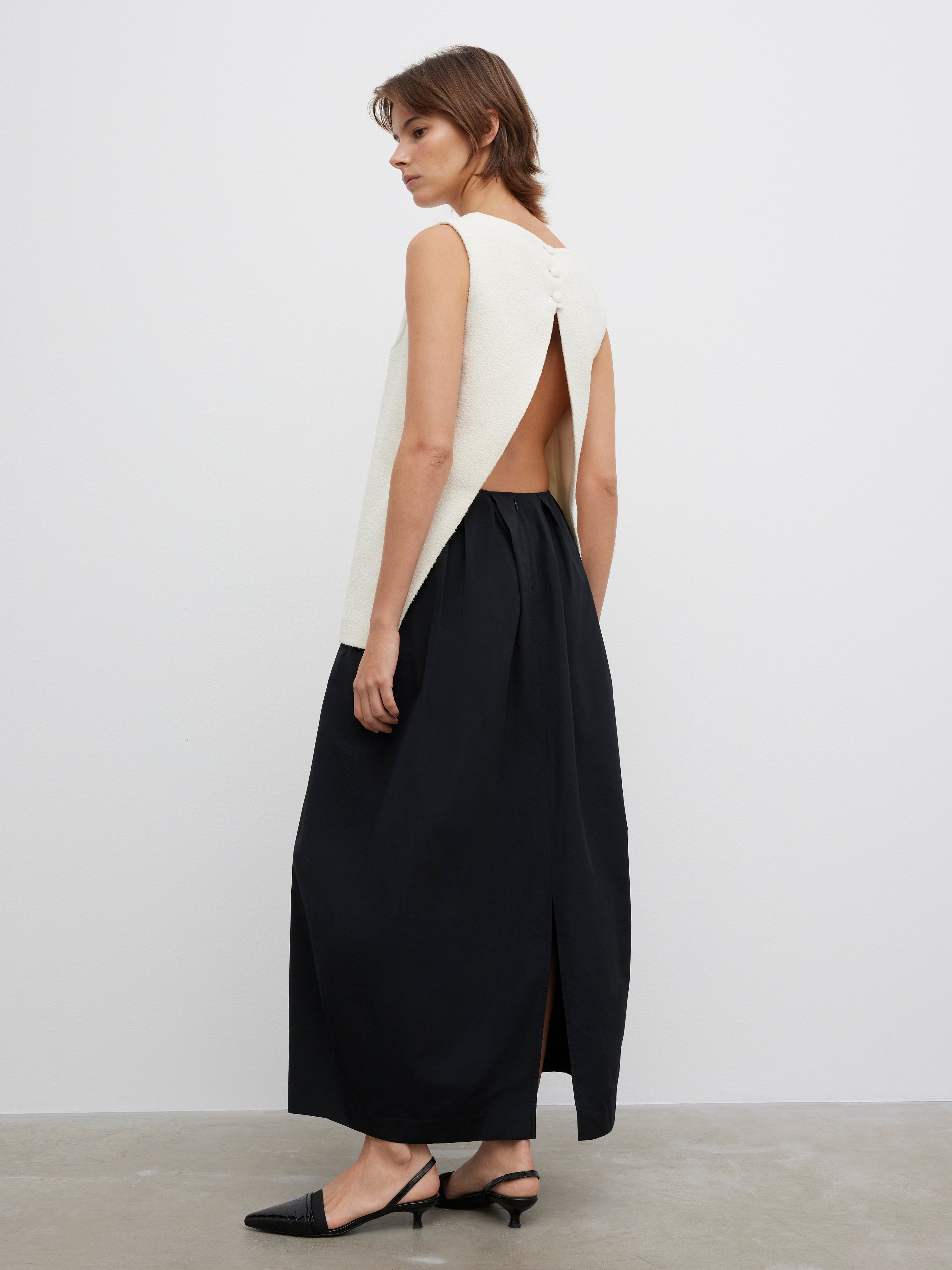 Two tone dress - 3