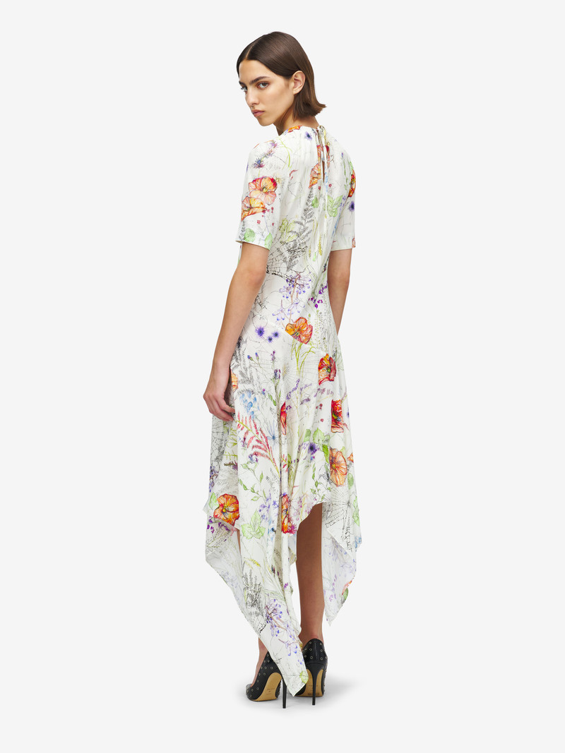 Meadow Floral Asymmetric Dress 4