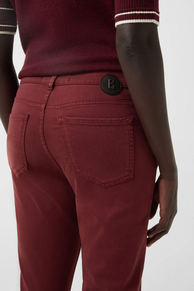 7/8 pants Julie in Wine red 6