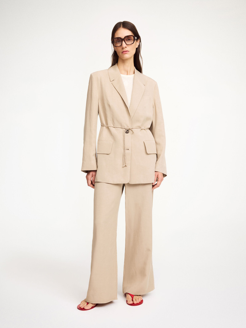 BY MALENE BIRGER Hilao single-breasted blazer outlook