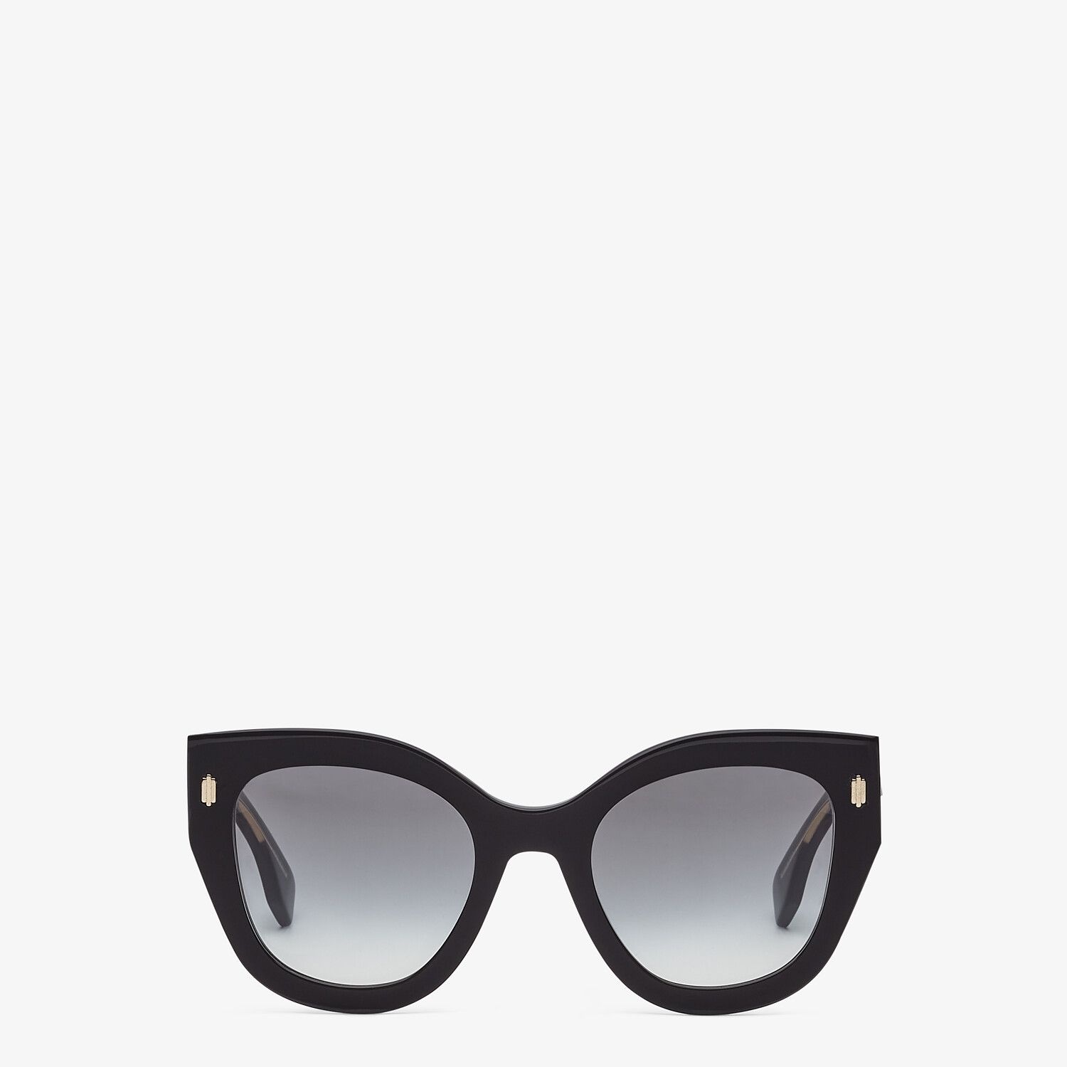 Black acetate sunglasses - 1