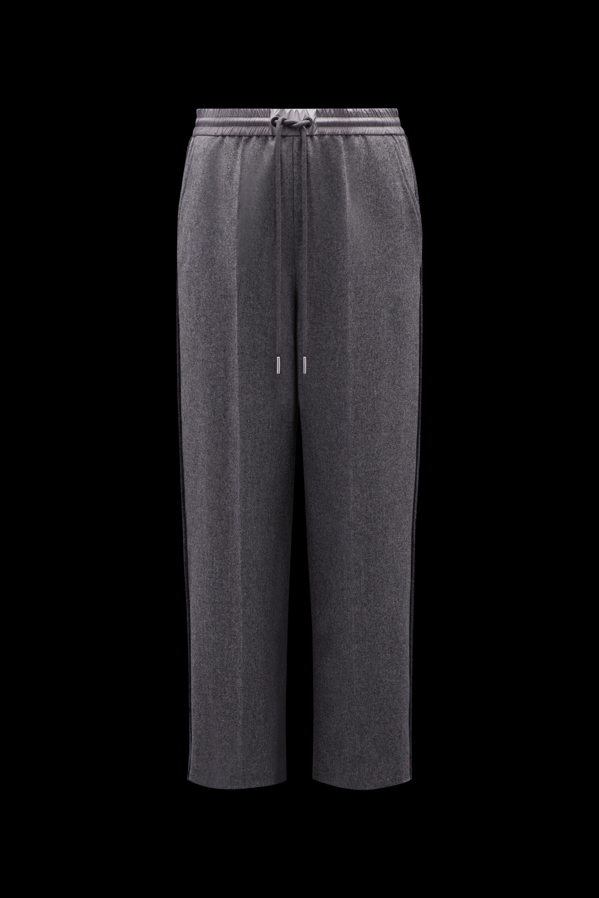 Straight Leg Flannel Pants - 1