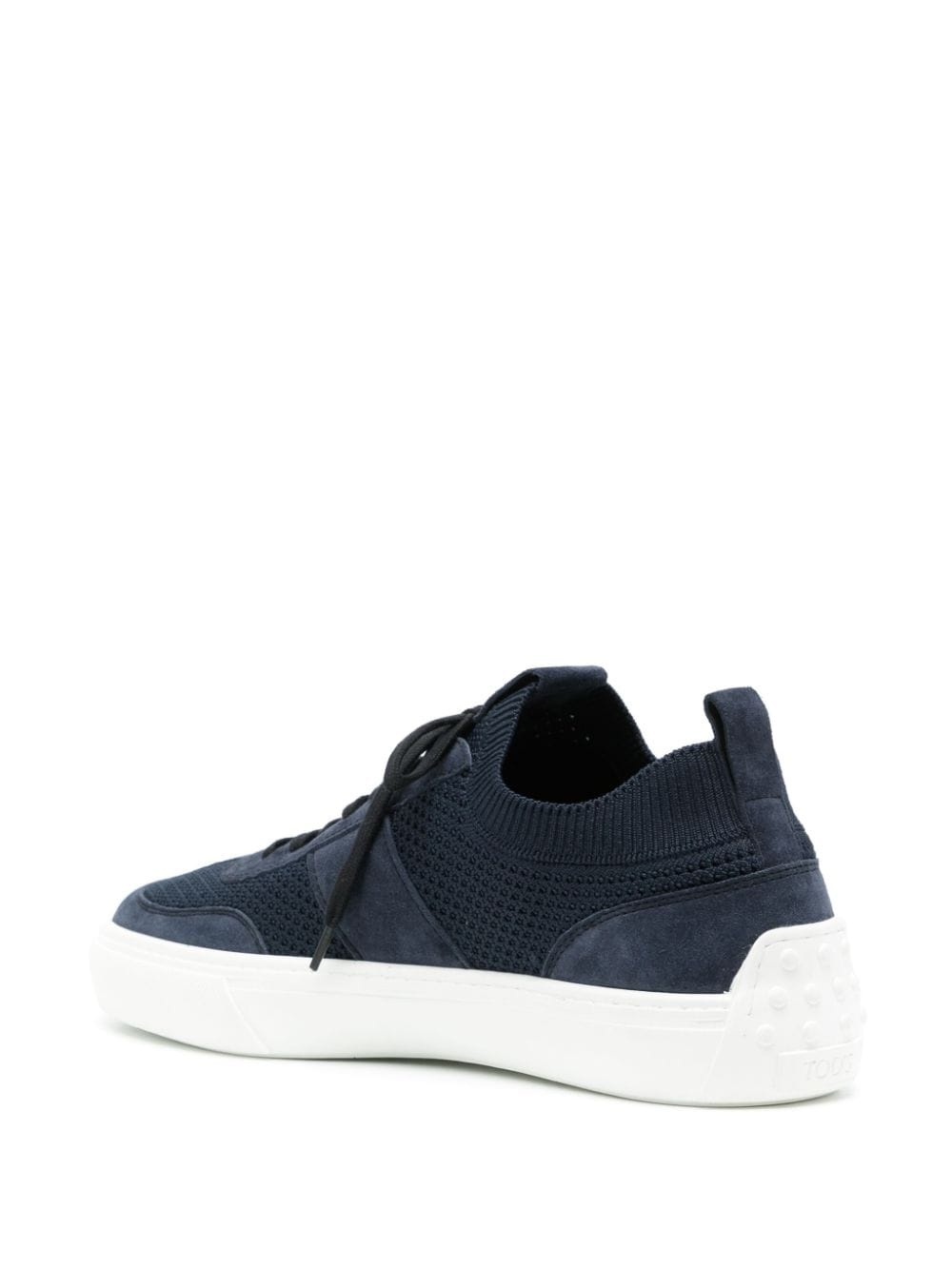 panelled low-top sneakers - 3