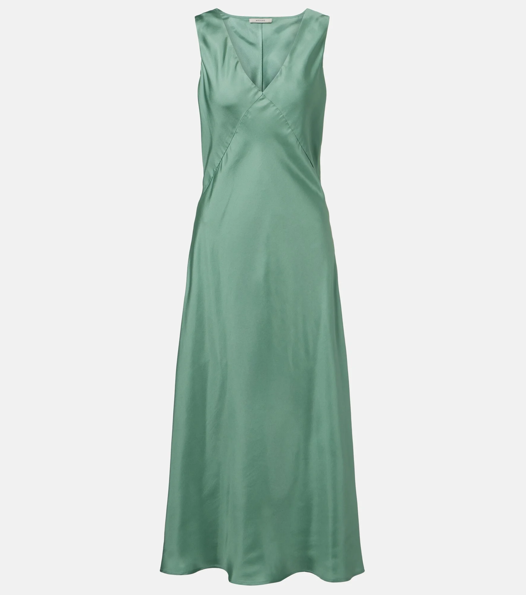 Provence silk twill slip dress - 1