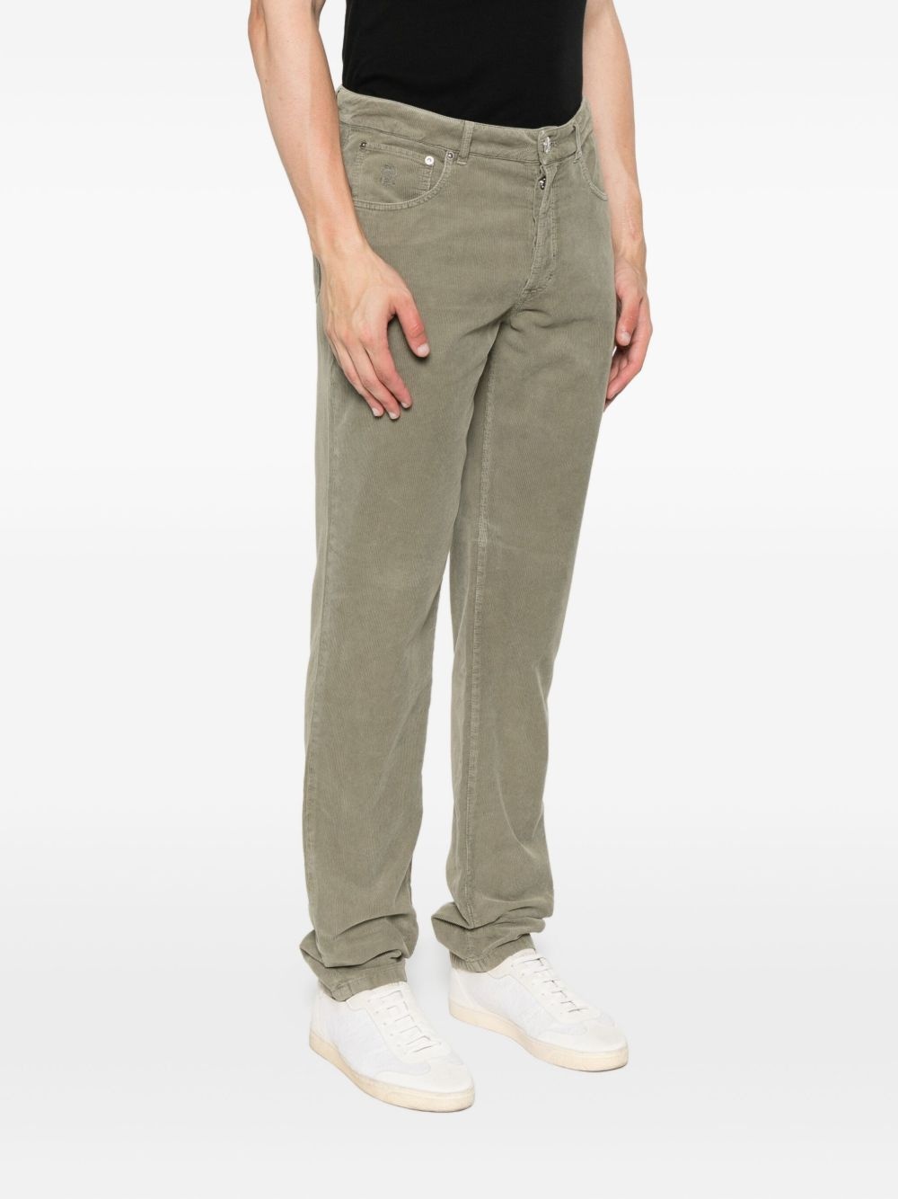 corduroy five-pocket trousers - 3