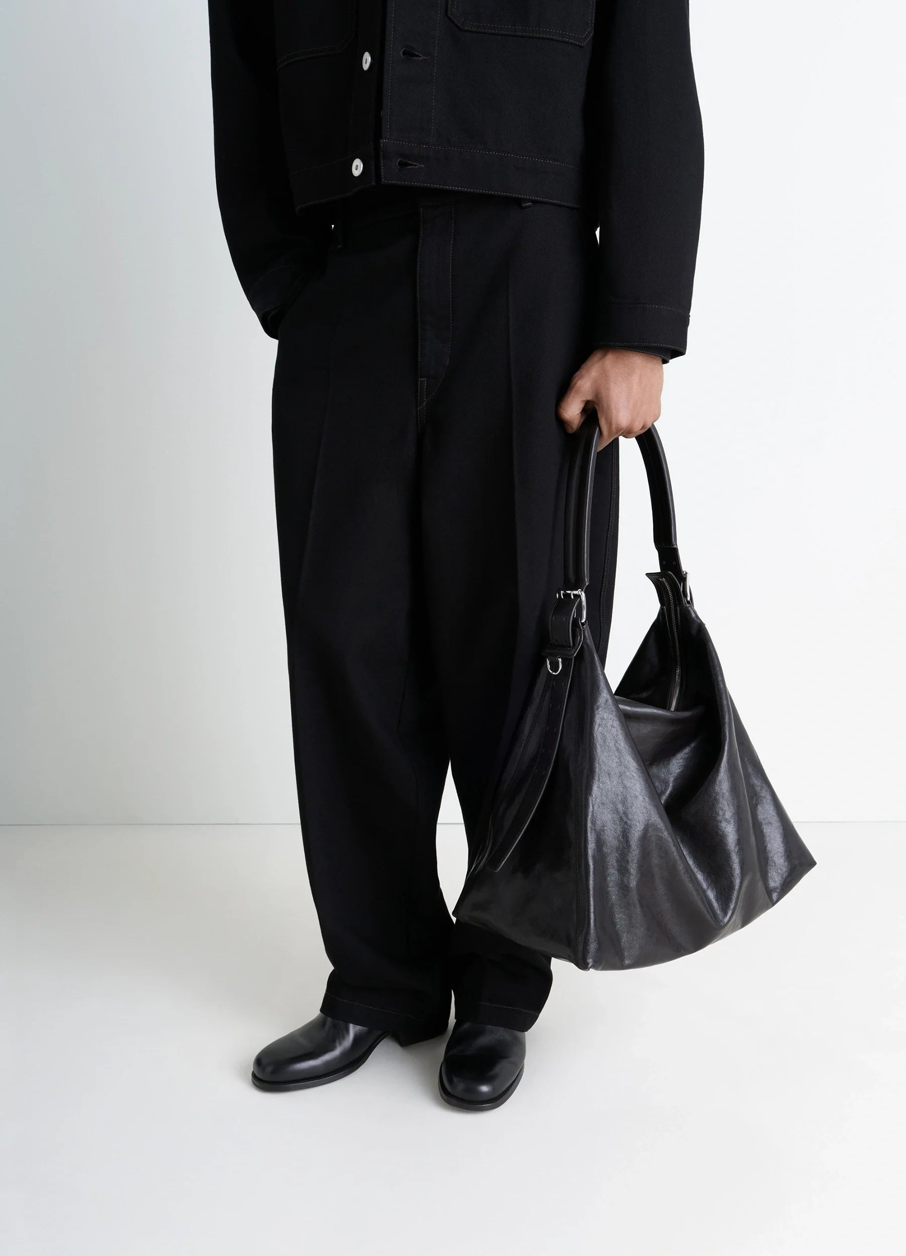 BELTED HOBO BAG - 2