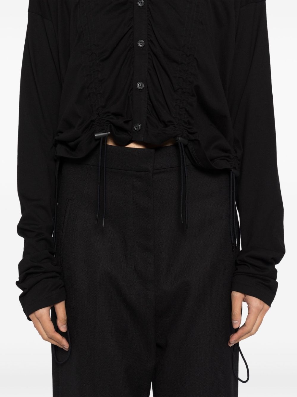 elasticated cardigan - 5