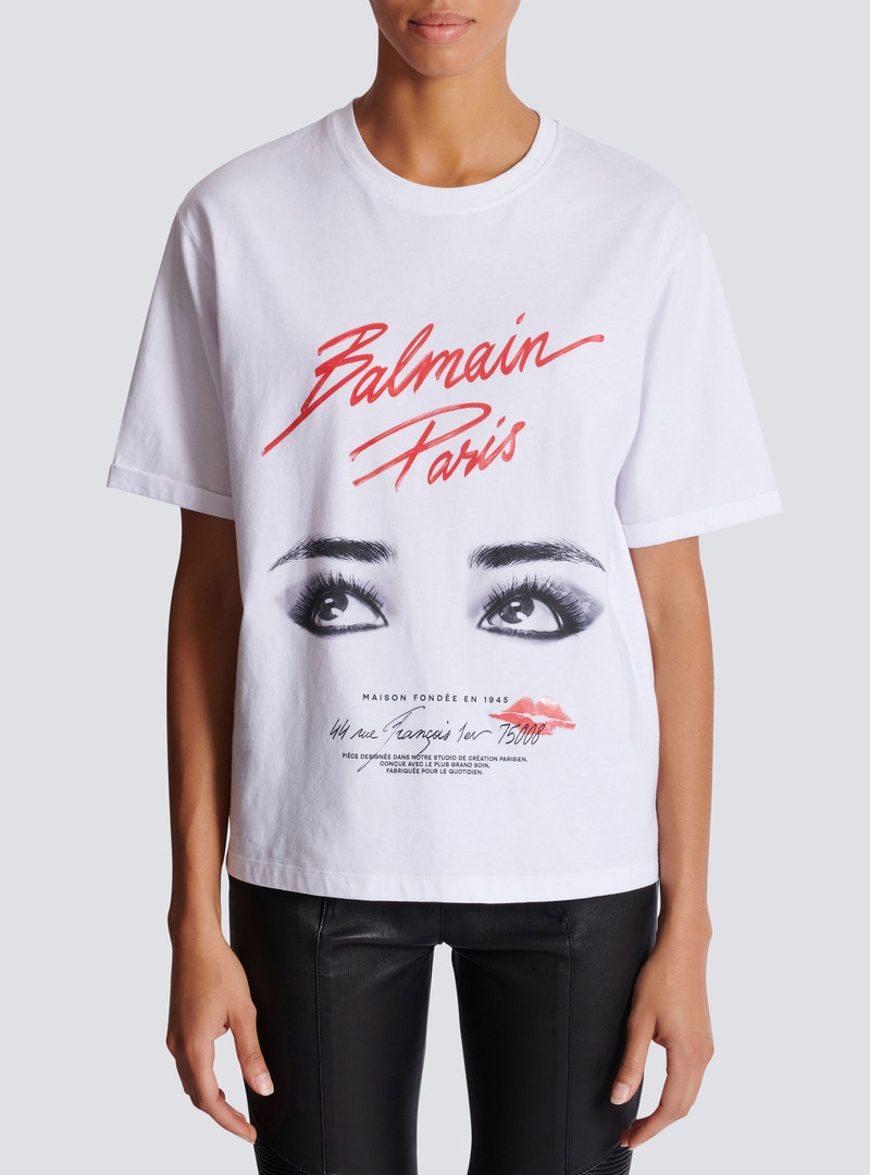 Short-sleeved Balmain Beauty T-shirt 5