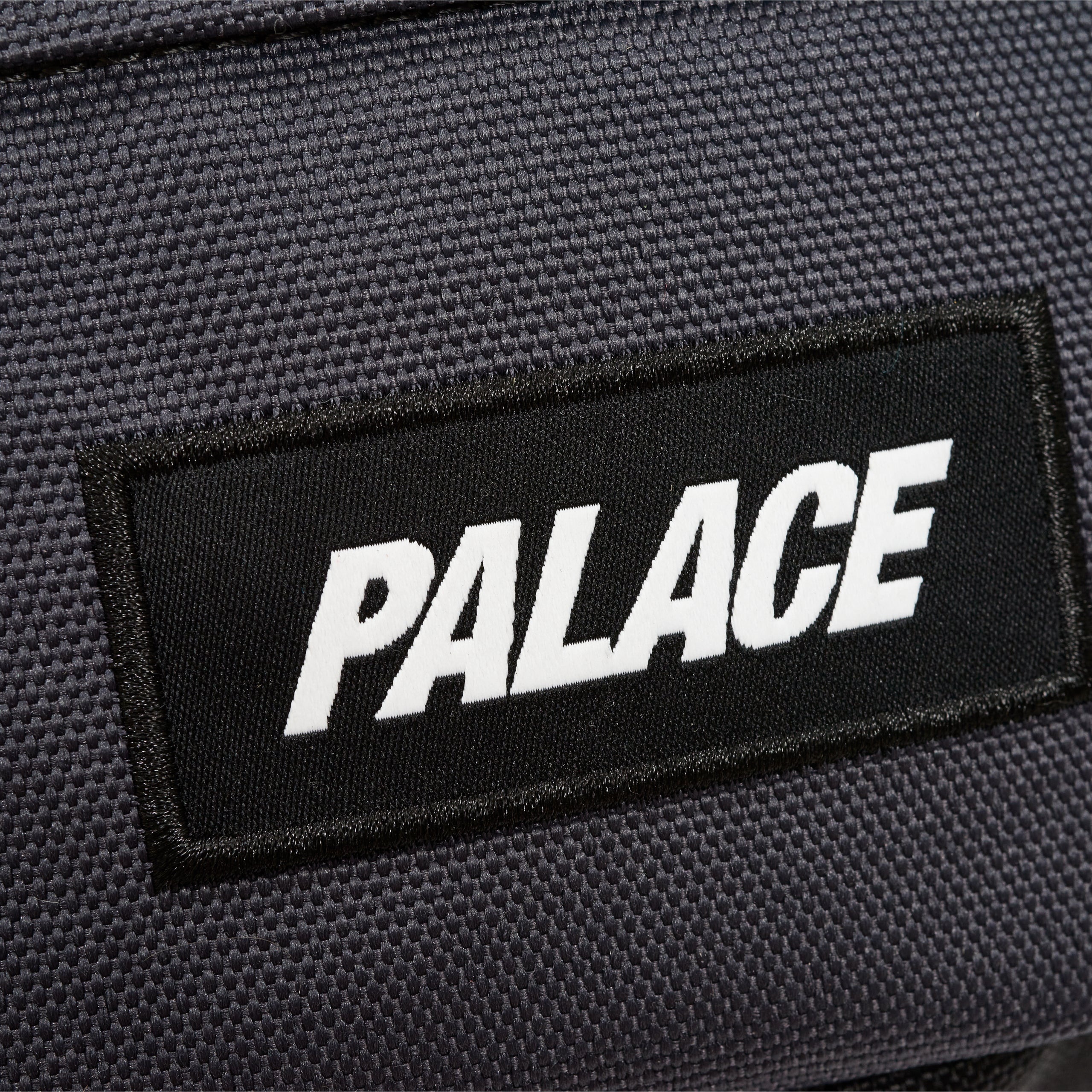 PALACE CORDURA DUCK CANVAS CROSS BODY BAG CARBON / BLACK