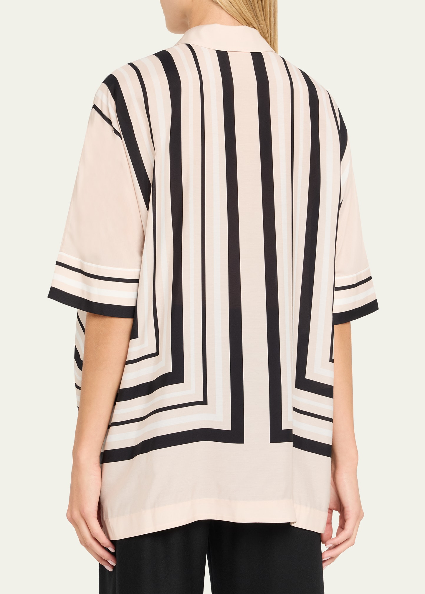 Bowman Oversized Button-Front Shirt - 3