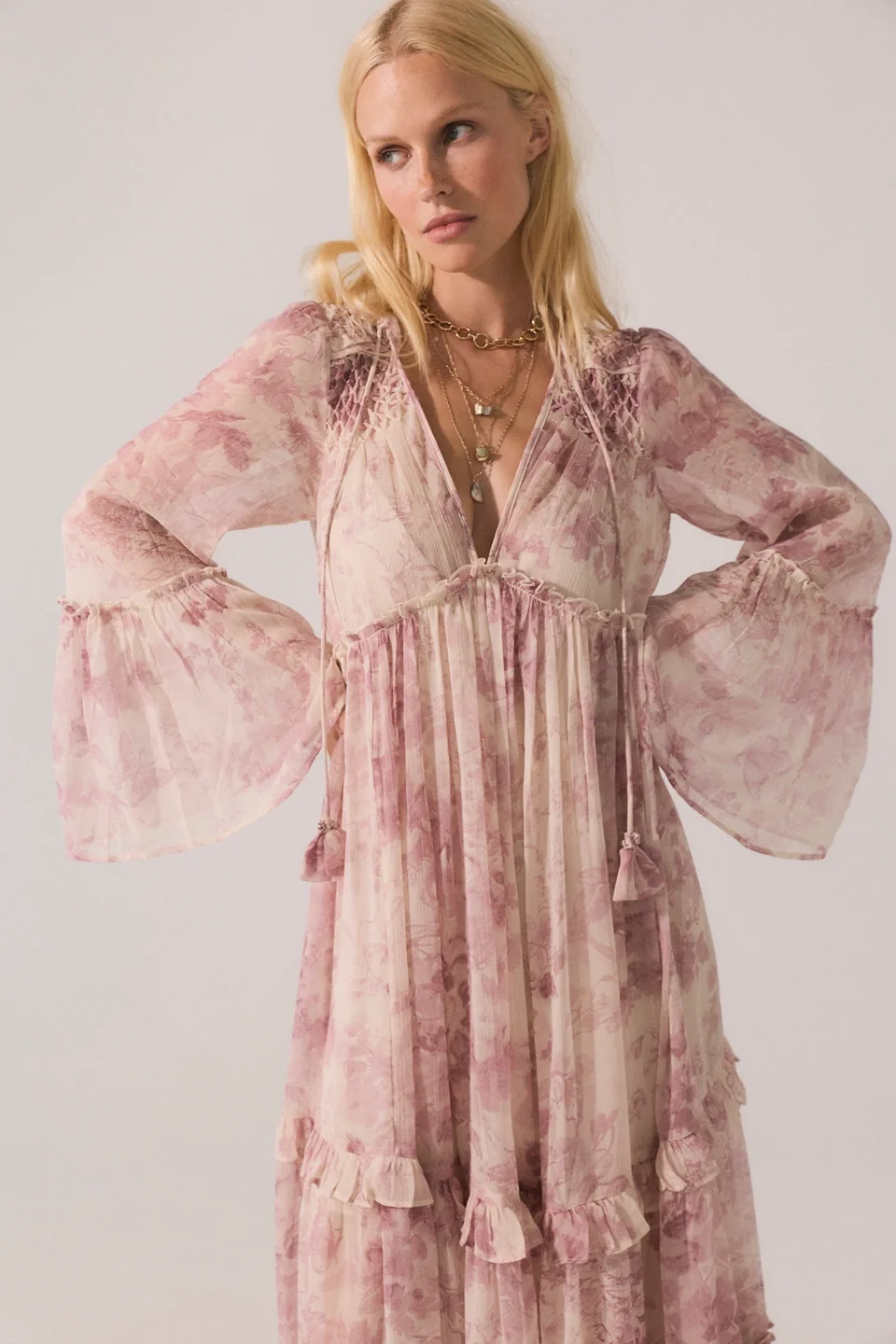 Weeping Willows Maxi Dress - 1