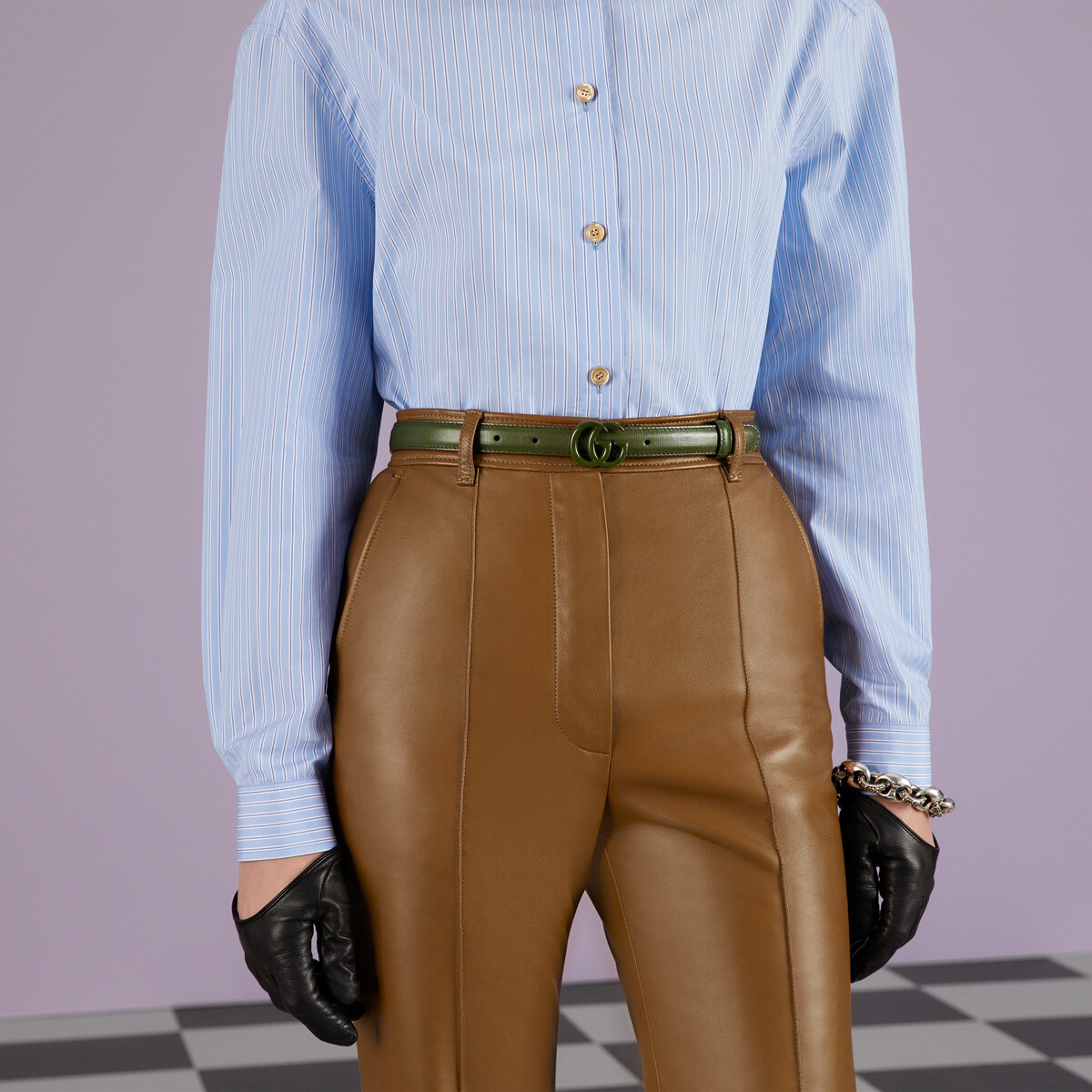 GG Marmont thin belt - 3