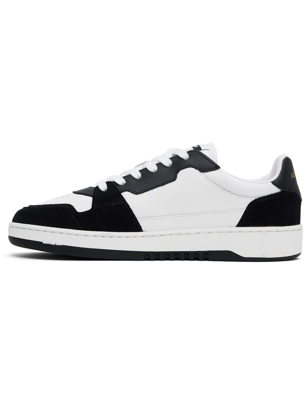 White & Black Dice Lo Bee Bird Sneakers - 3
