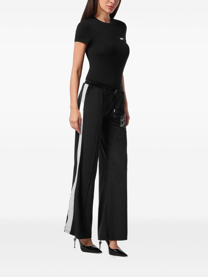 PHILIPP PLEIN side-stripe track pants outlook