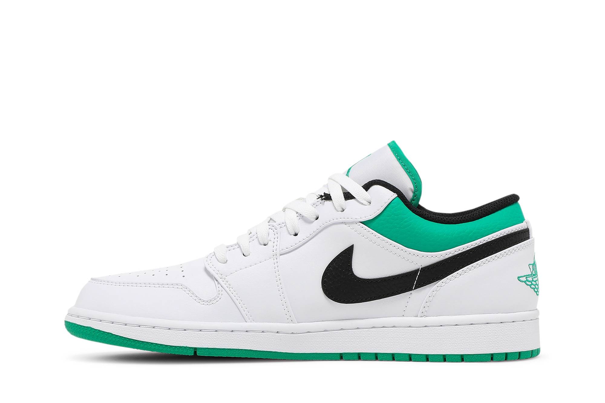 Air Jordan 1 Low 'White Lucky Green' - 3