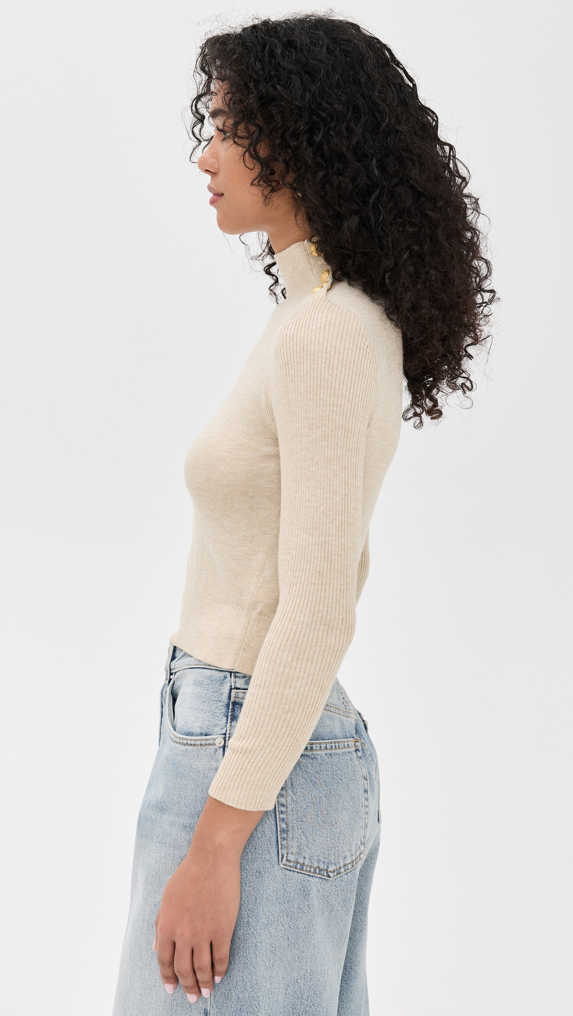 Kamdyn Crop Mock Neck - 3
