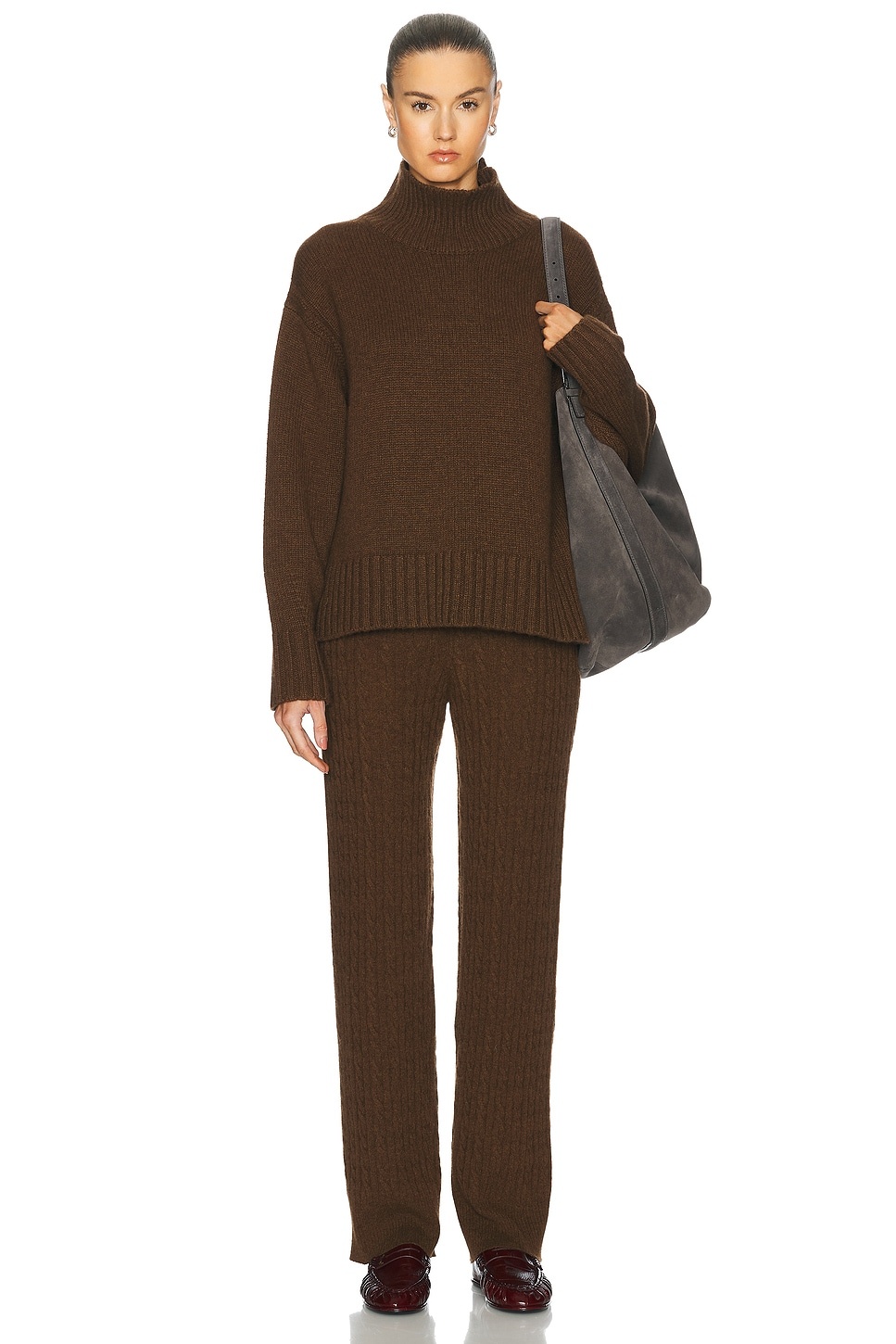 Cashmere Cable Trouser - 5