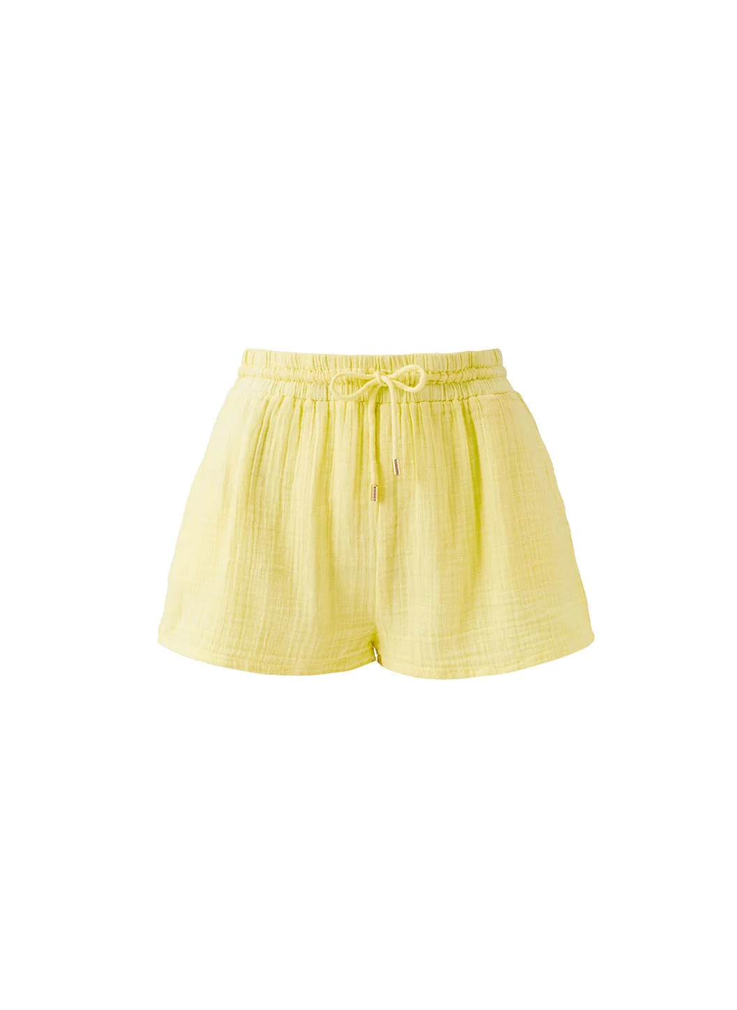ABBIE YELLOW SHORTS - 1
